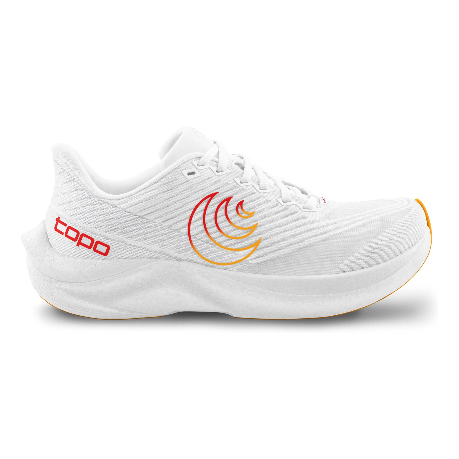 TOPO ATHLETIC Cyclone 3 Wettkampfschuh Damen-Weiß,Rot