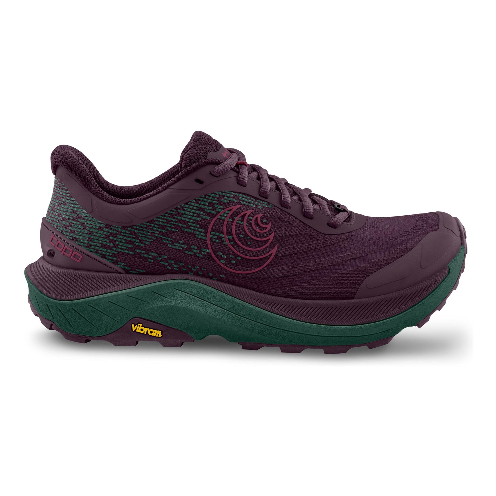TOPO ATHLETIC Ultraventure 4 Trailschuh Damen - lila, dunkelgrün