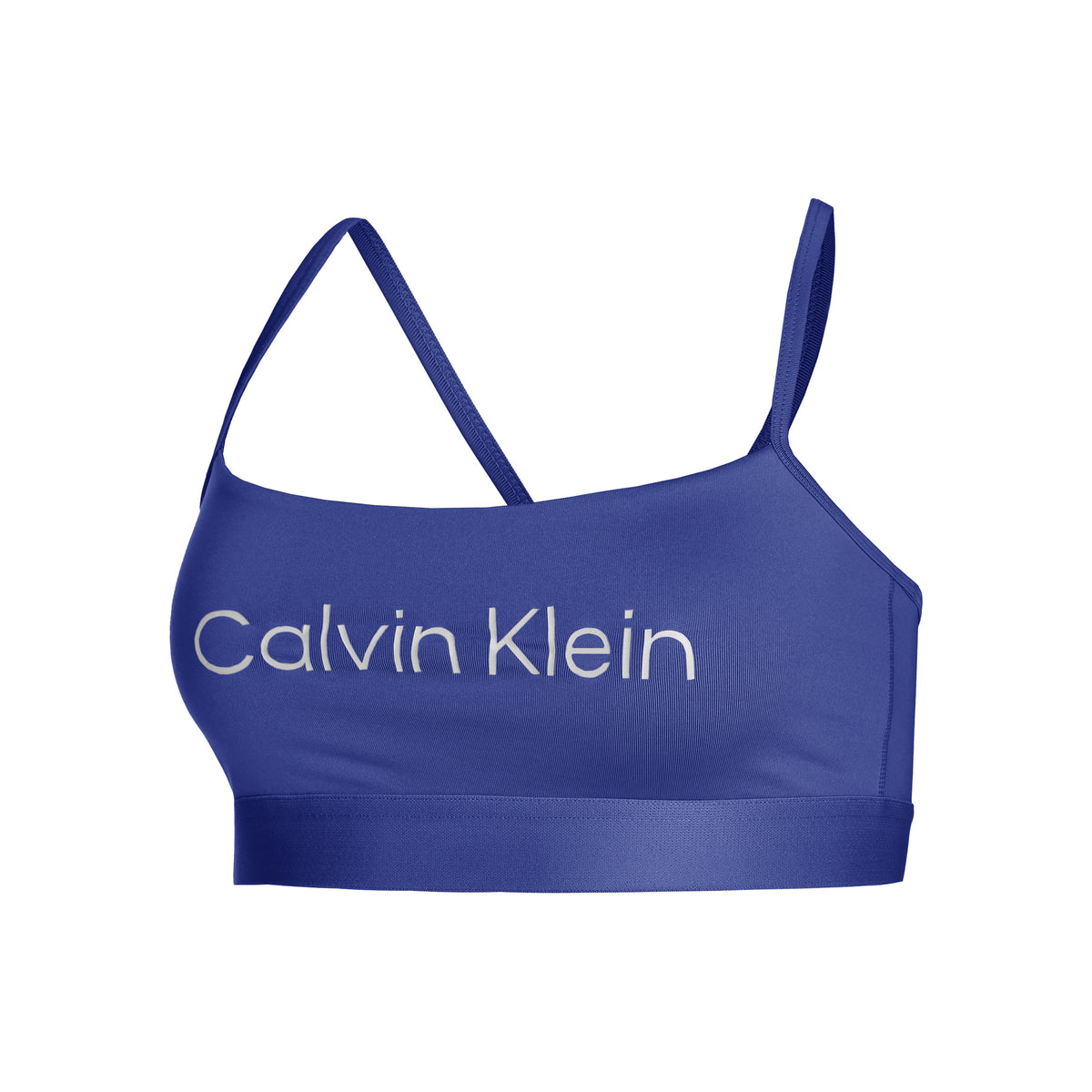 Calvin Klein Low Support Sport-BH Damen - blau,