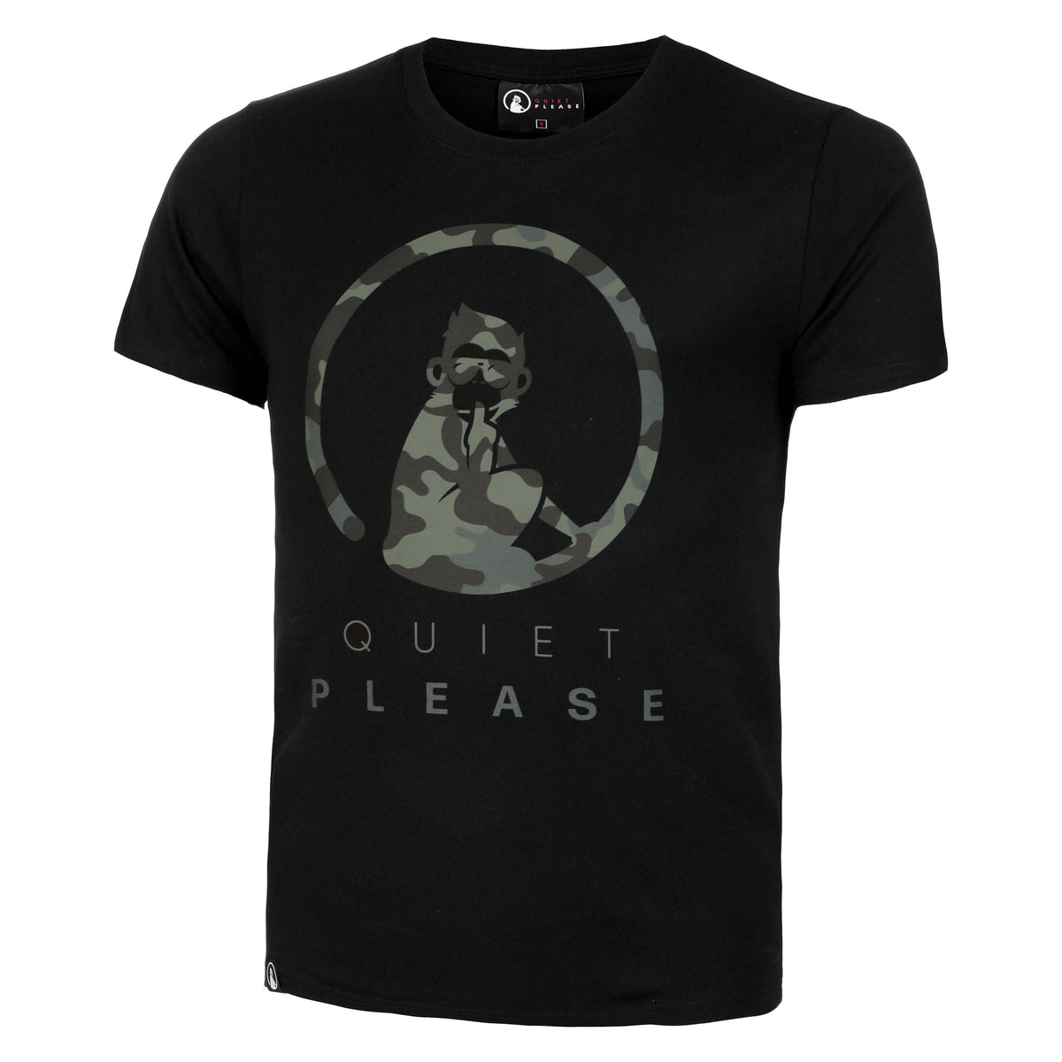 Quiet Please Camou Advantage Logo T-Shirt Herren - schwarz,