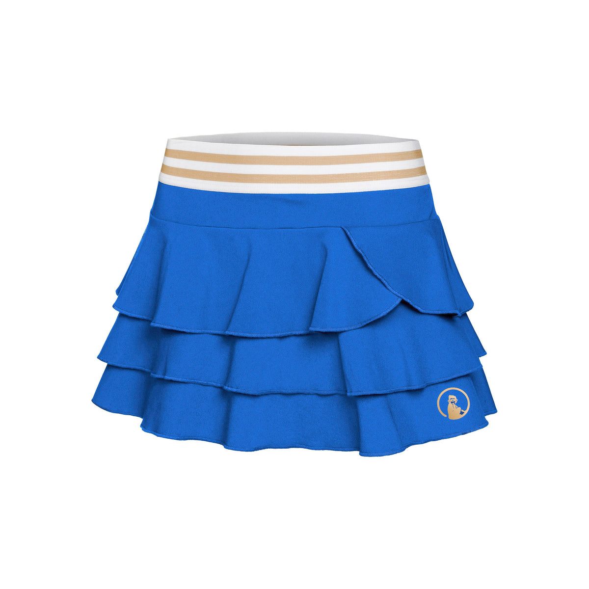 Quiet Please Retro Layering Rock Damen - blau, mehrfarbig