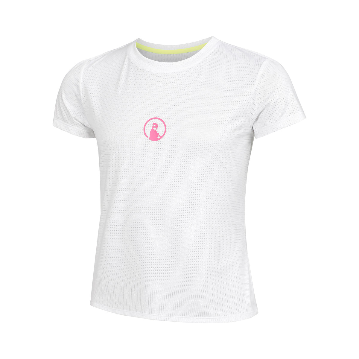 Quiet Please Retriever T-Shirt Mädchen - weiß, pink