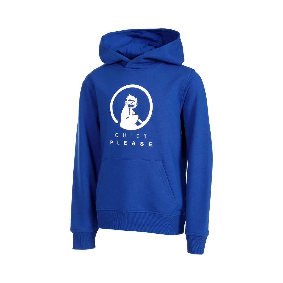 Quiet Please Advantage Logo Hoody Jungen - blau,