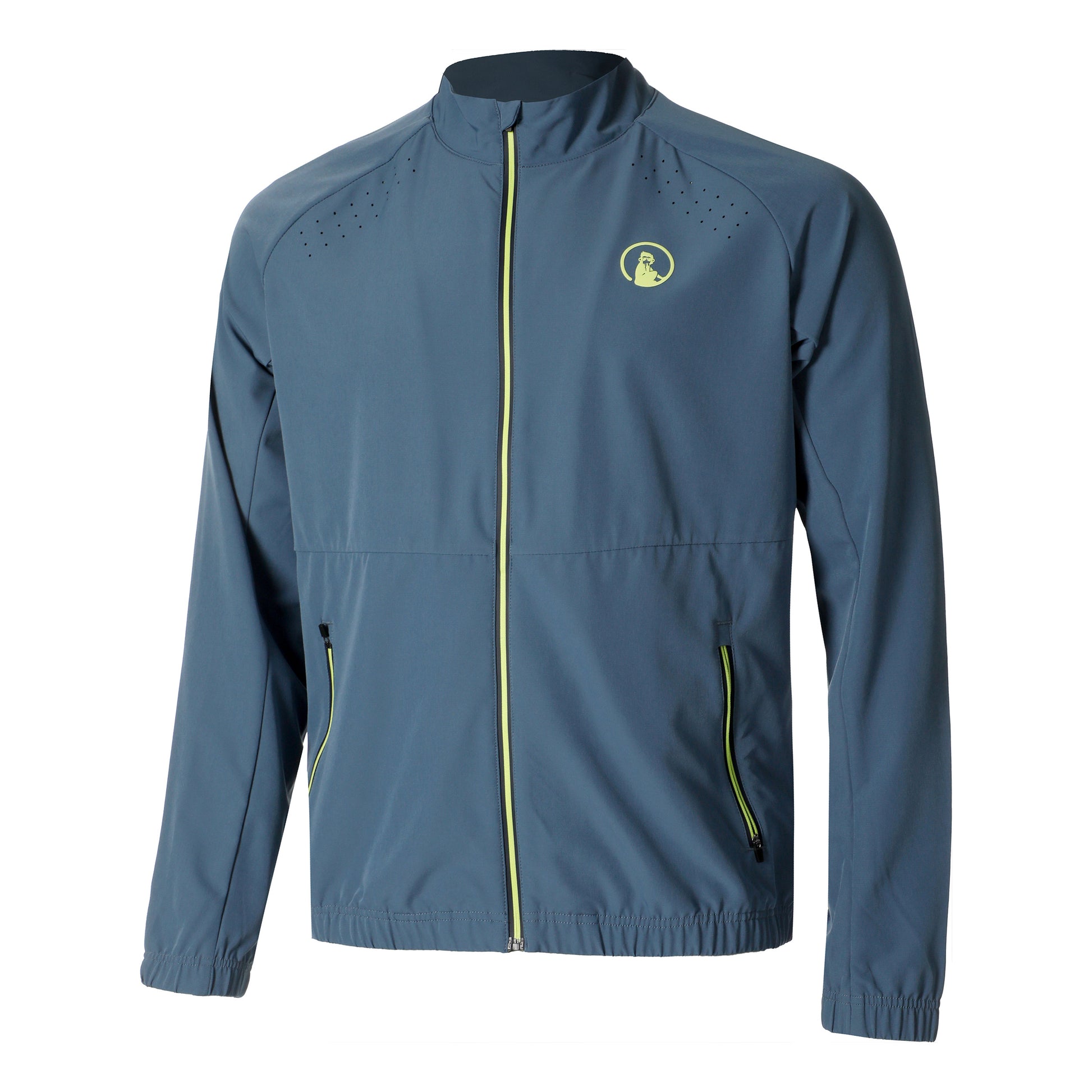 Quiet Please Perspectives Return Trainingsjacke Herren-Blau