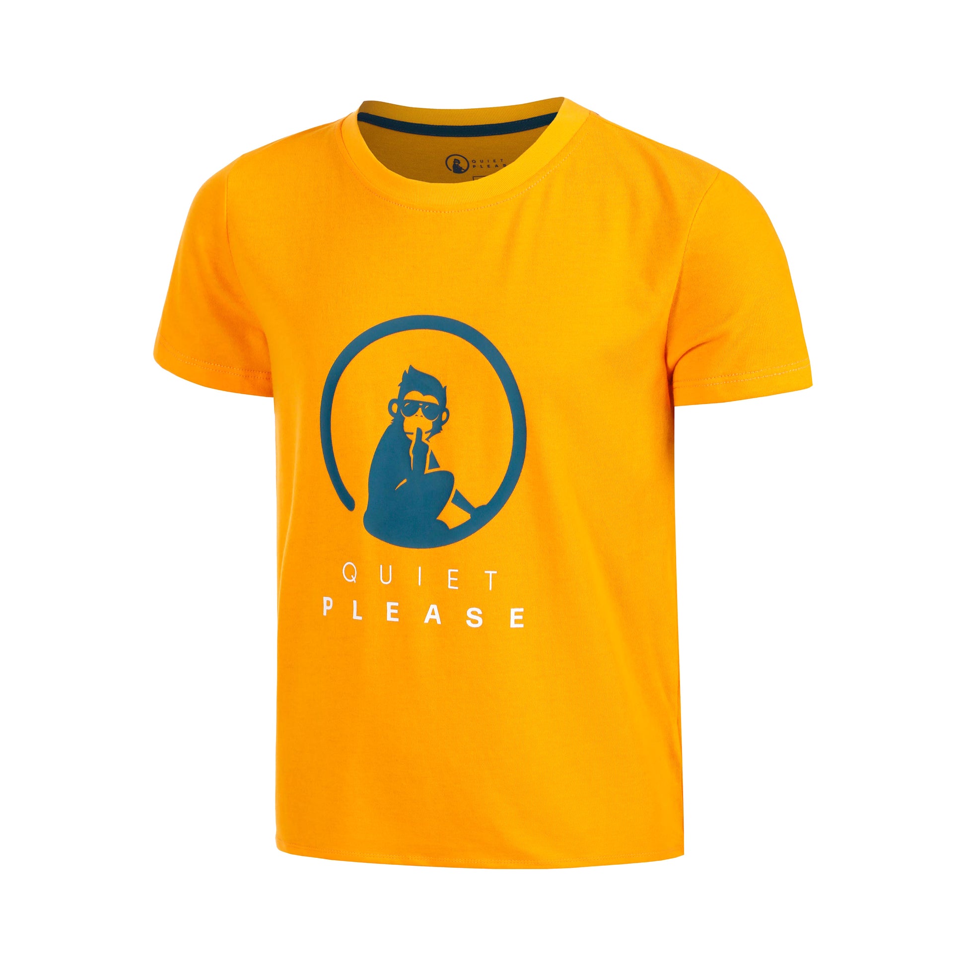Quiet Please Endlessly Trainings T-Shirt Jungen-Orange,Mehrfarbig