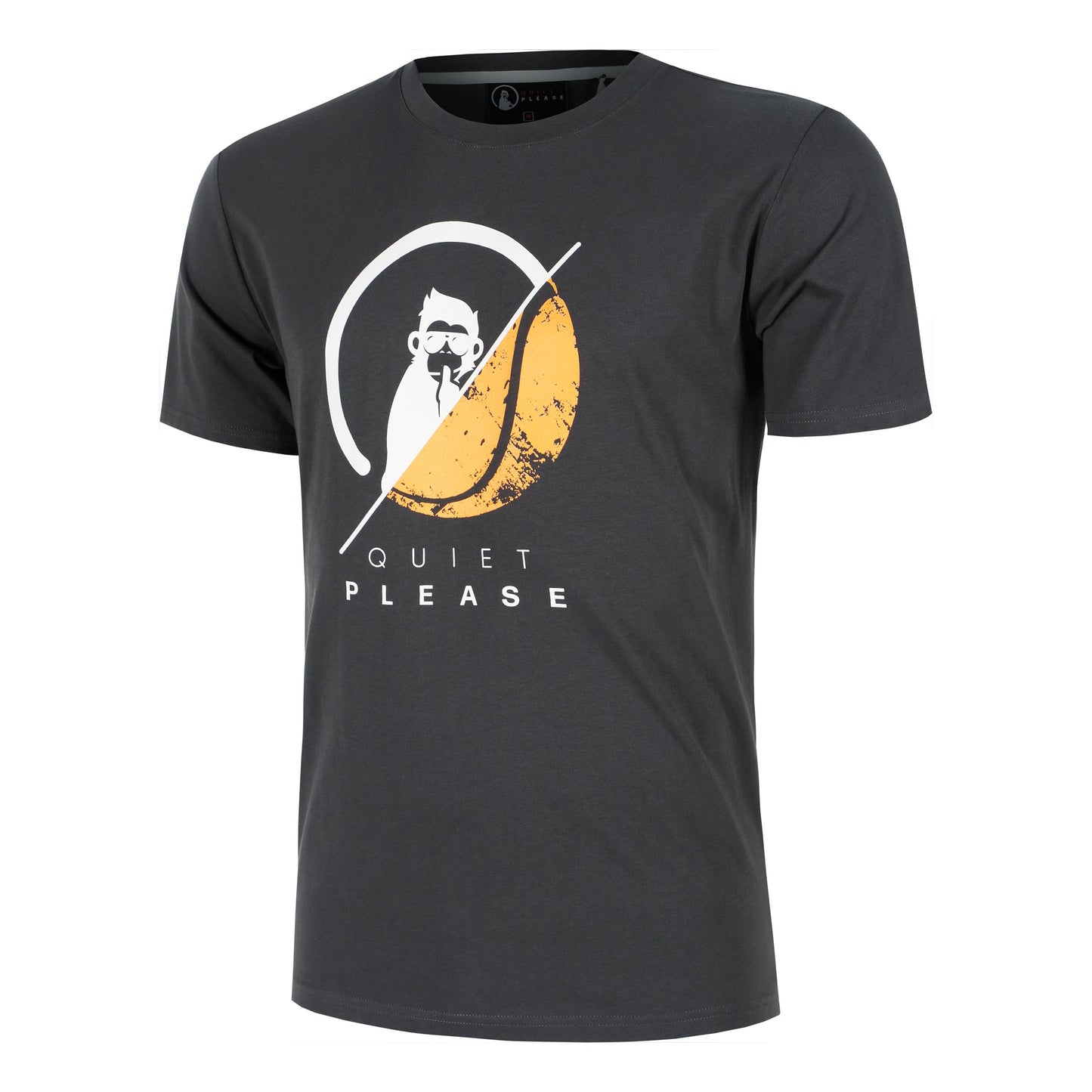 Quiet Please Endlessly 40:40 T-Shirt Herren-Anthrazit,Mehrfarbig
