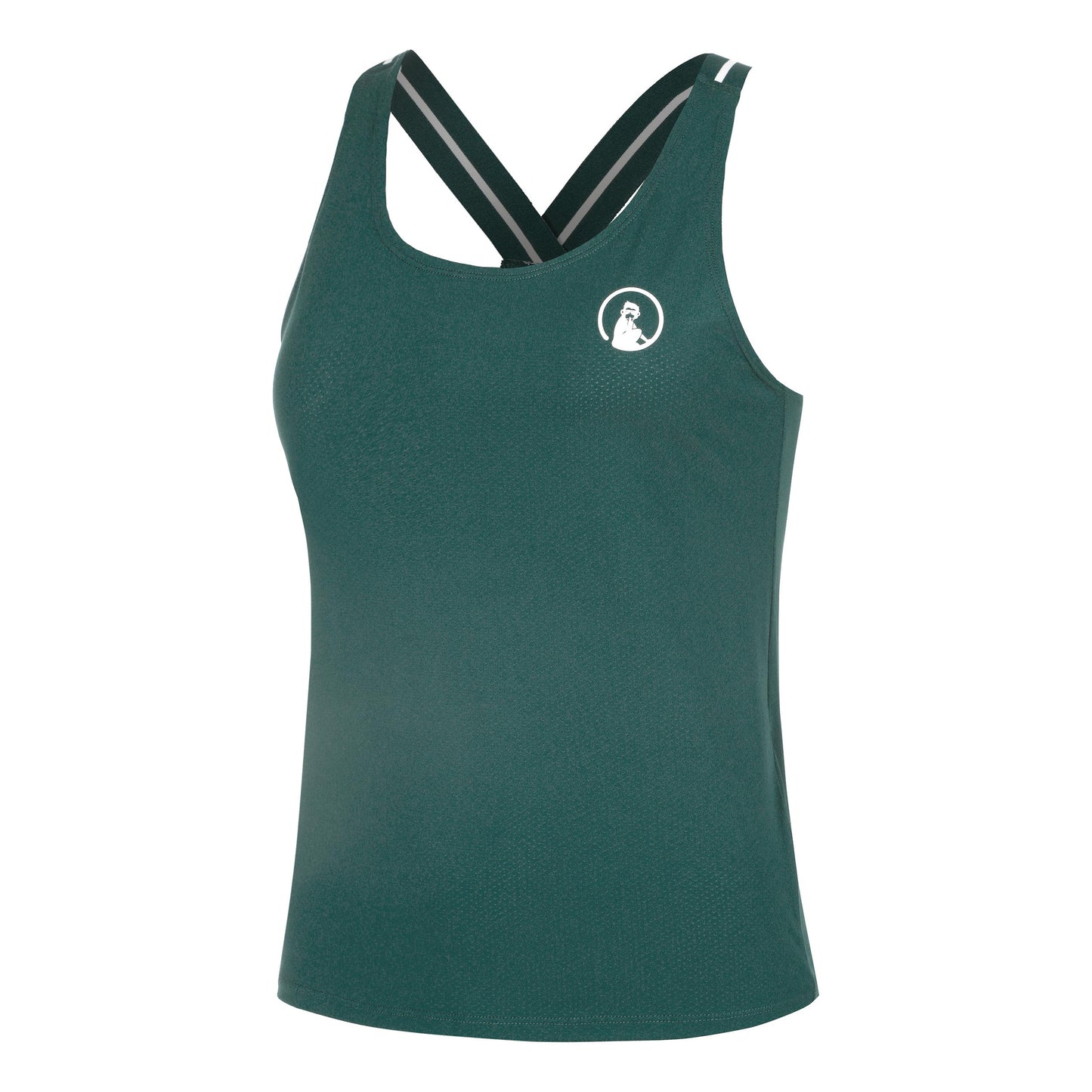Quiet Please Serve & Volley Tank-Top Damen-grün
