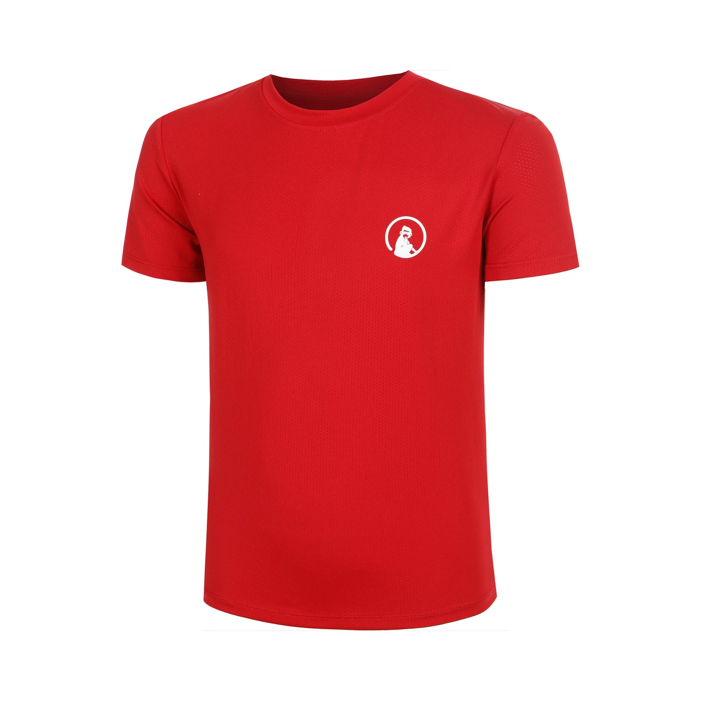 Quiet Please Receiver T-Shirt Jungen - rot, weiß