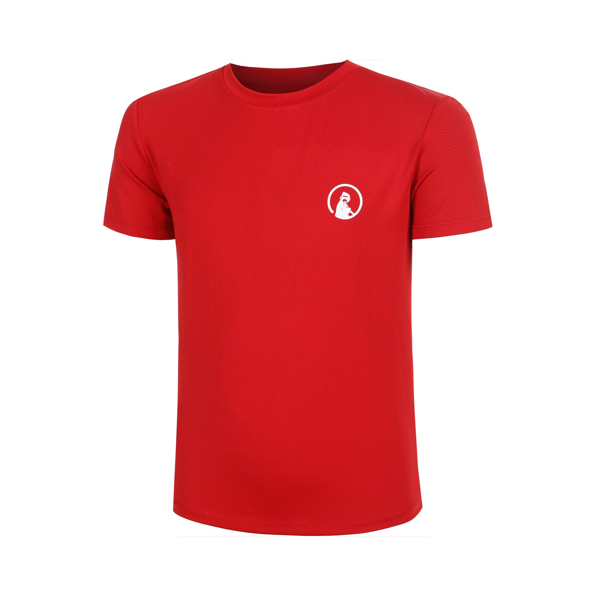 Quiet Please Receiver T-Shirt Jungen - rot, weiß