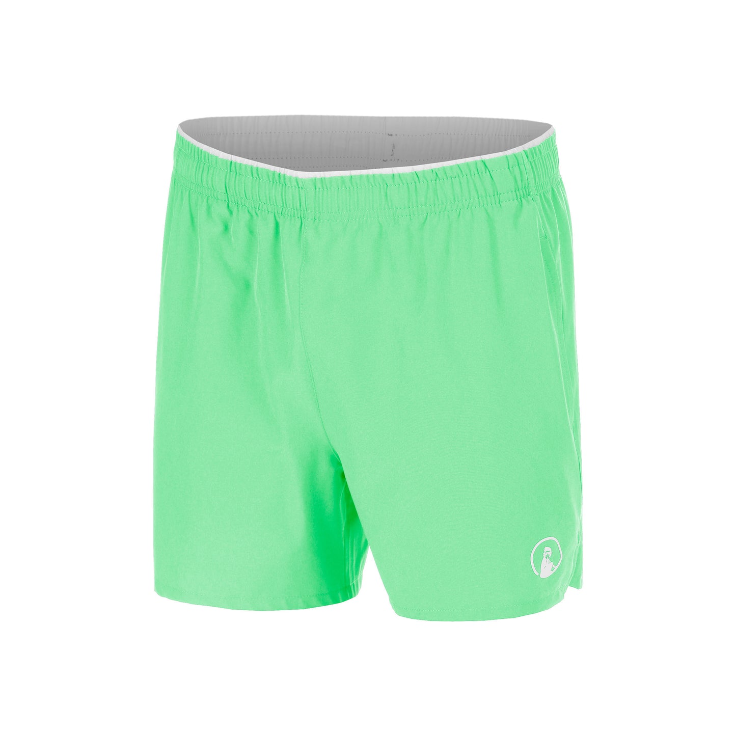 Quiet Please Joy Smash Shorts Jungen - grün, weiß