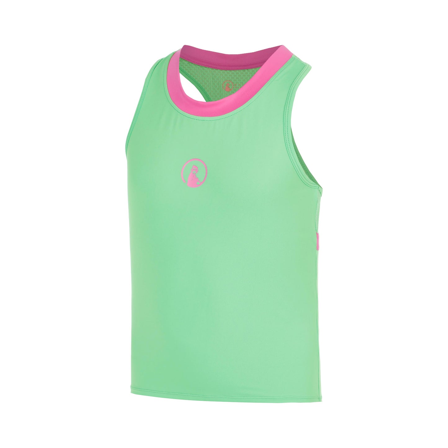Quiet Please Joy Racerback 2.0 Tank-Top Mädchen - grün, weiß