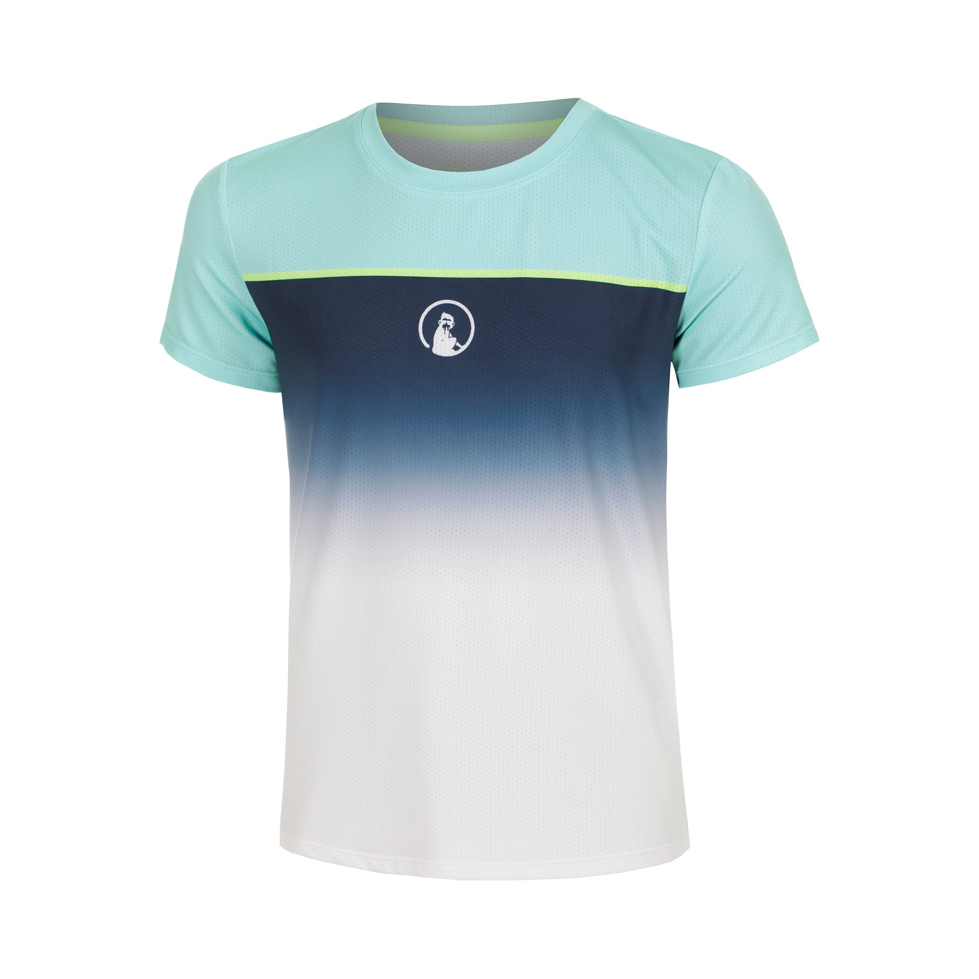 Quiet Please Wild Receiver Faded T-Shirt Jungen-Türkis,Mehrfarbig