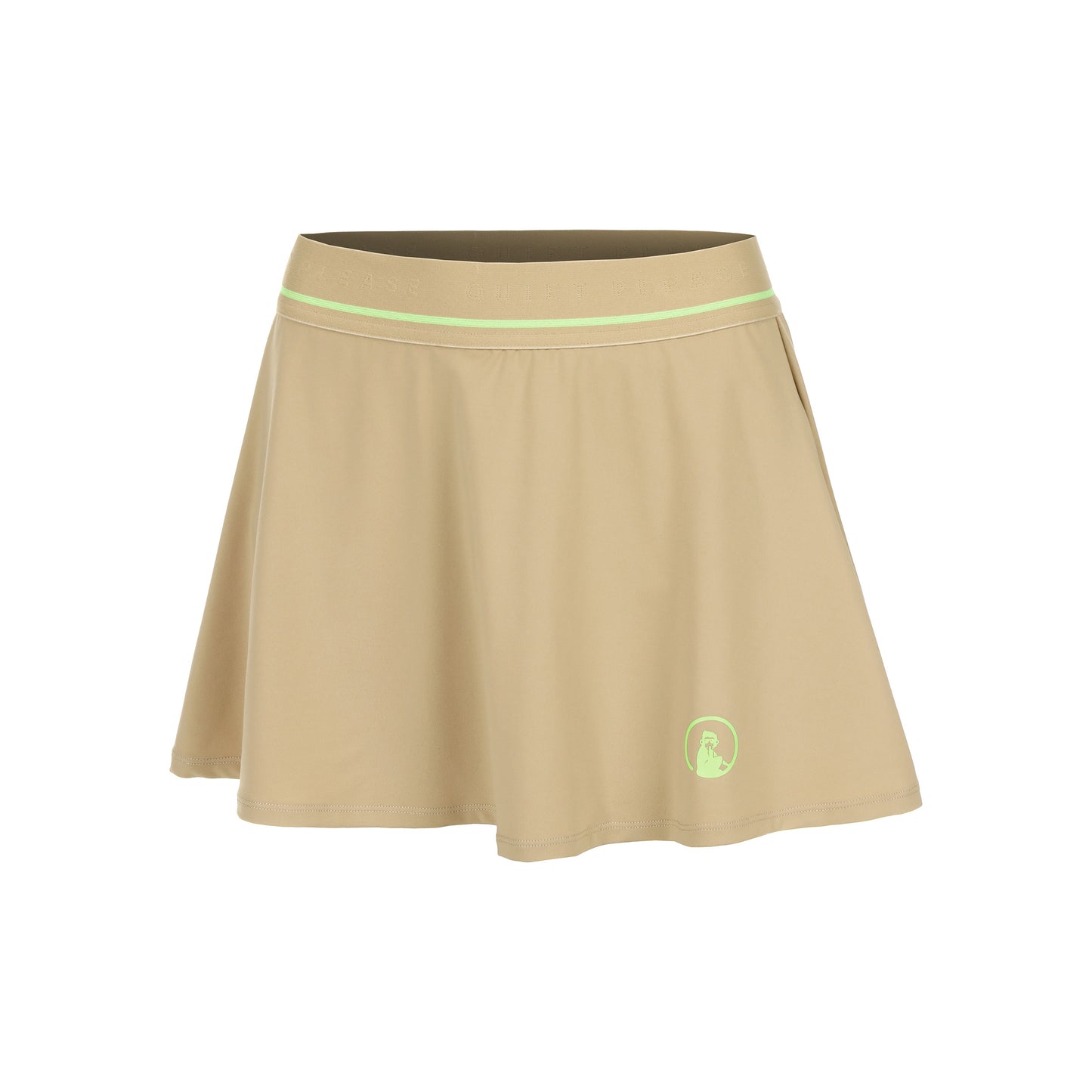 Quiet Please Wild Bounce Rock Damen-Beige,Neongrün