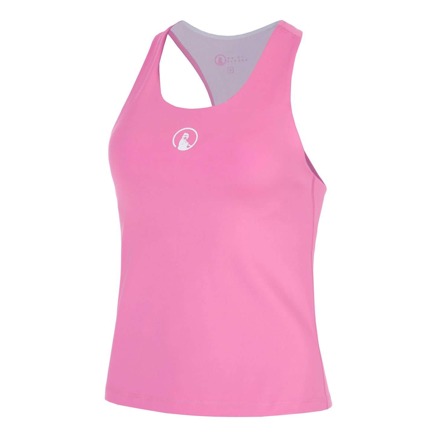 Quiet Please Crush Tank-Top Damen - pink, weiß