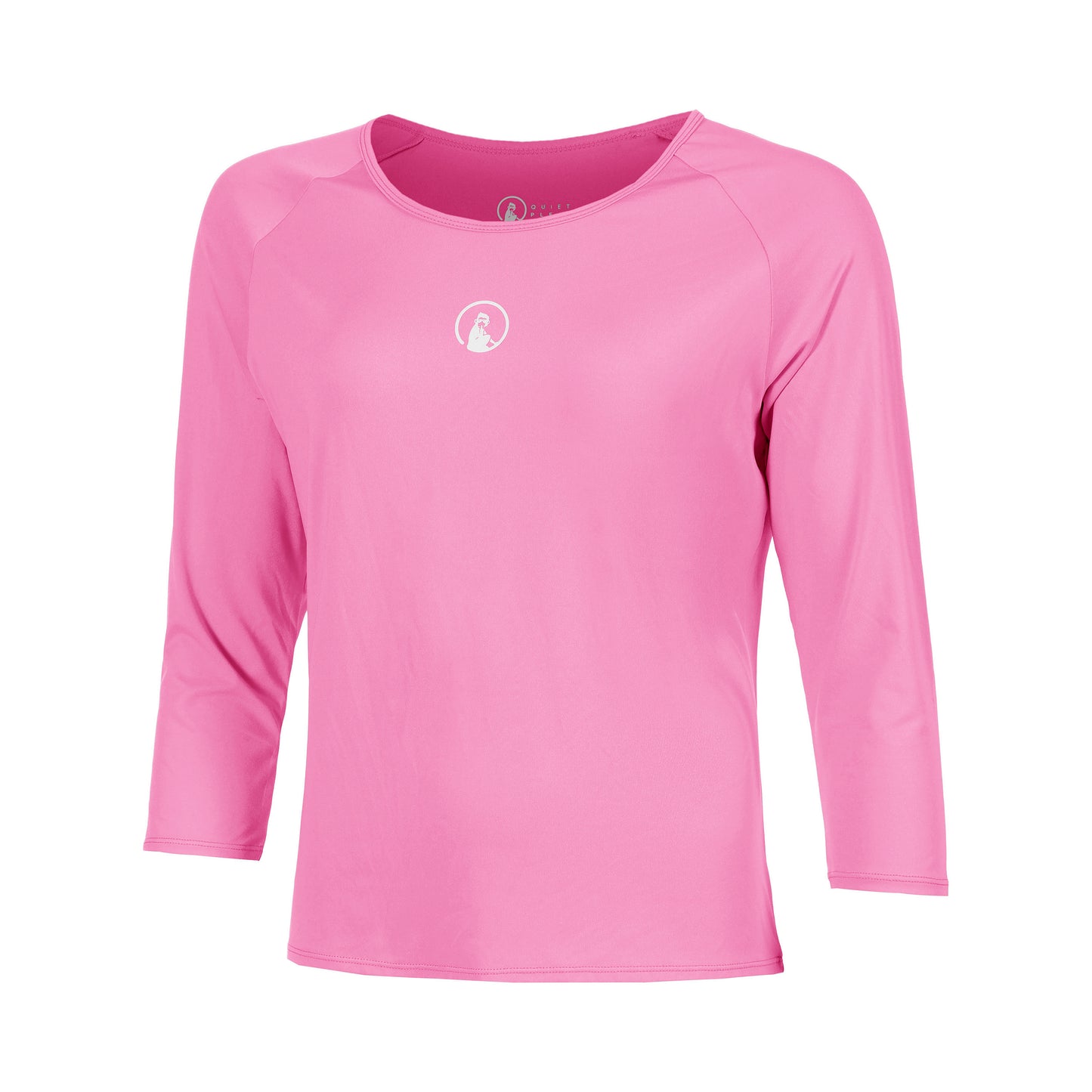 Quiet Please Crush Mixed Longsleeve Mädchen-pink, weiß