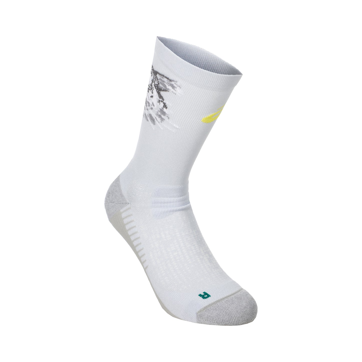 ASICS Performance Run Crew  Laufsocken - weiß, gelb
