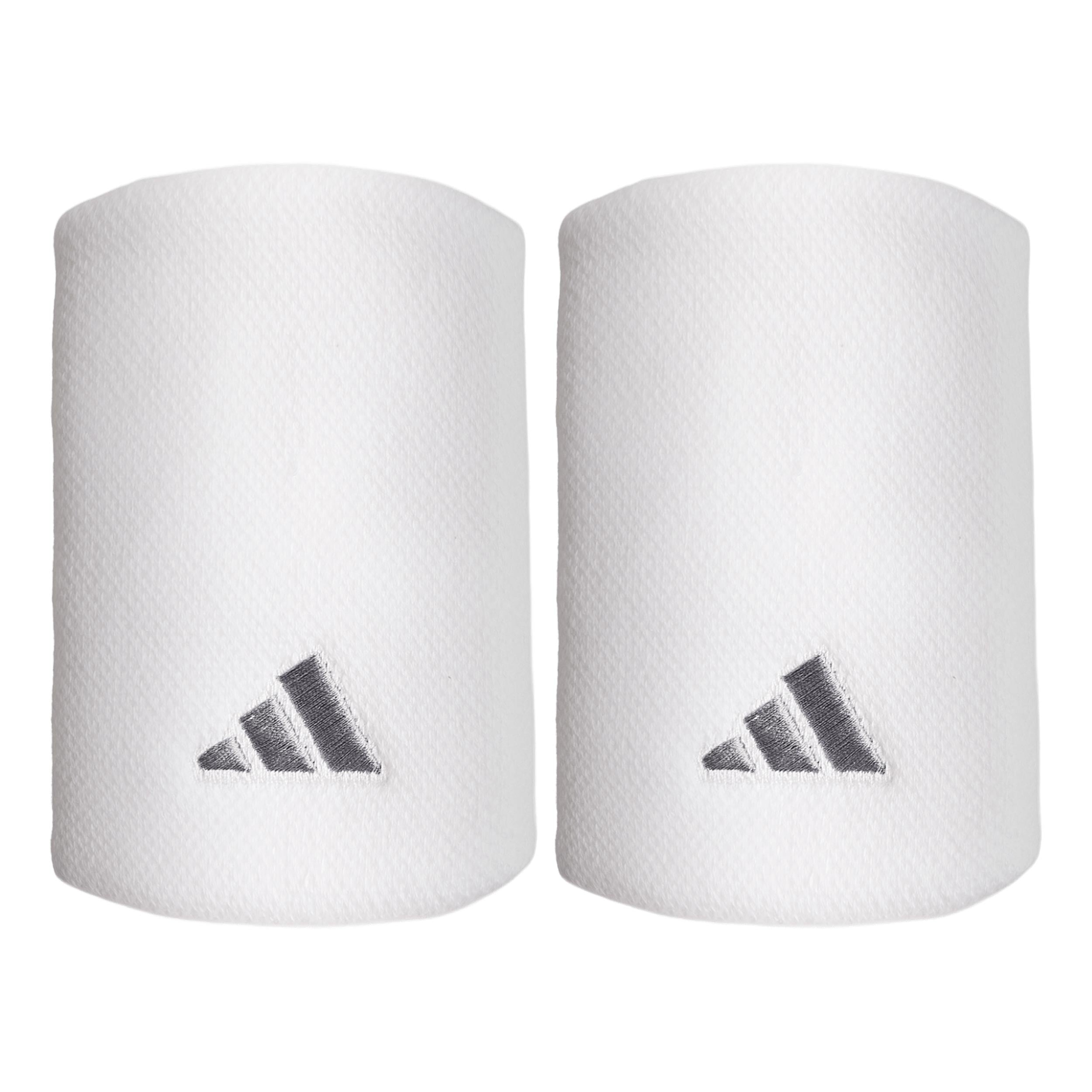 adidas Tennis Schweißband Unisex - weiß, grau