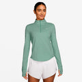 Swift Laufshirt Damen - hellgrün, silber