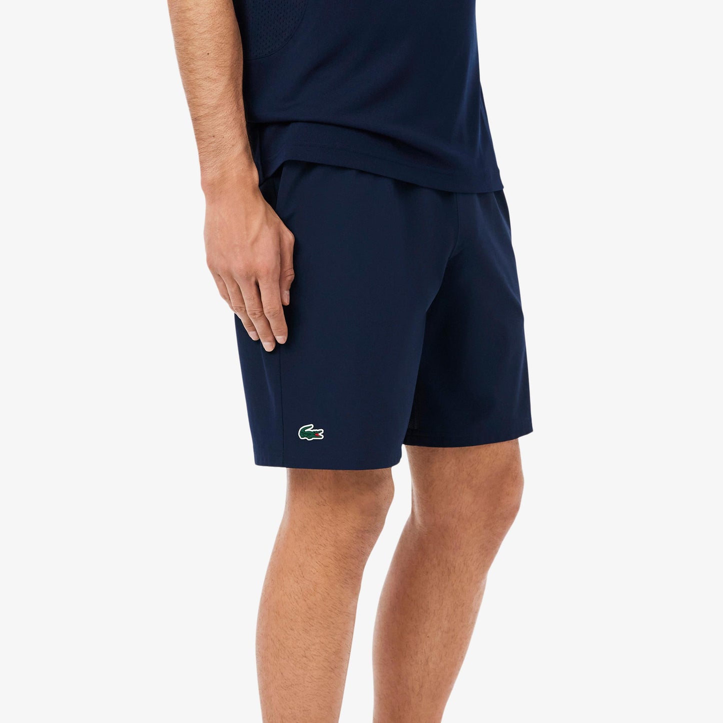 Lacoste Djokovic Shorts Herren - dunkelblau, dunkelgrün