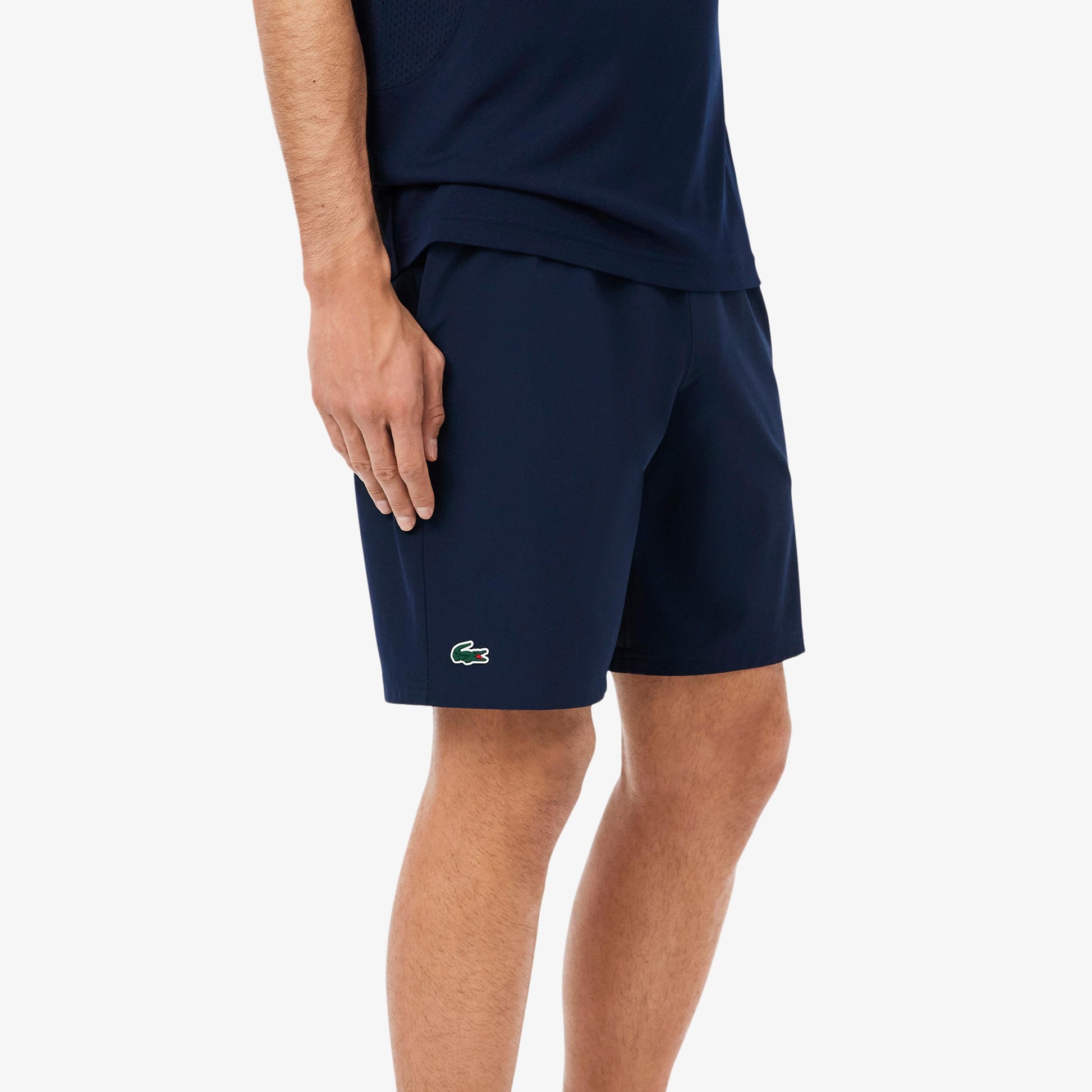 Lacoste Djokovic Shorts Herren - dunkelblau, dunkelgrün
