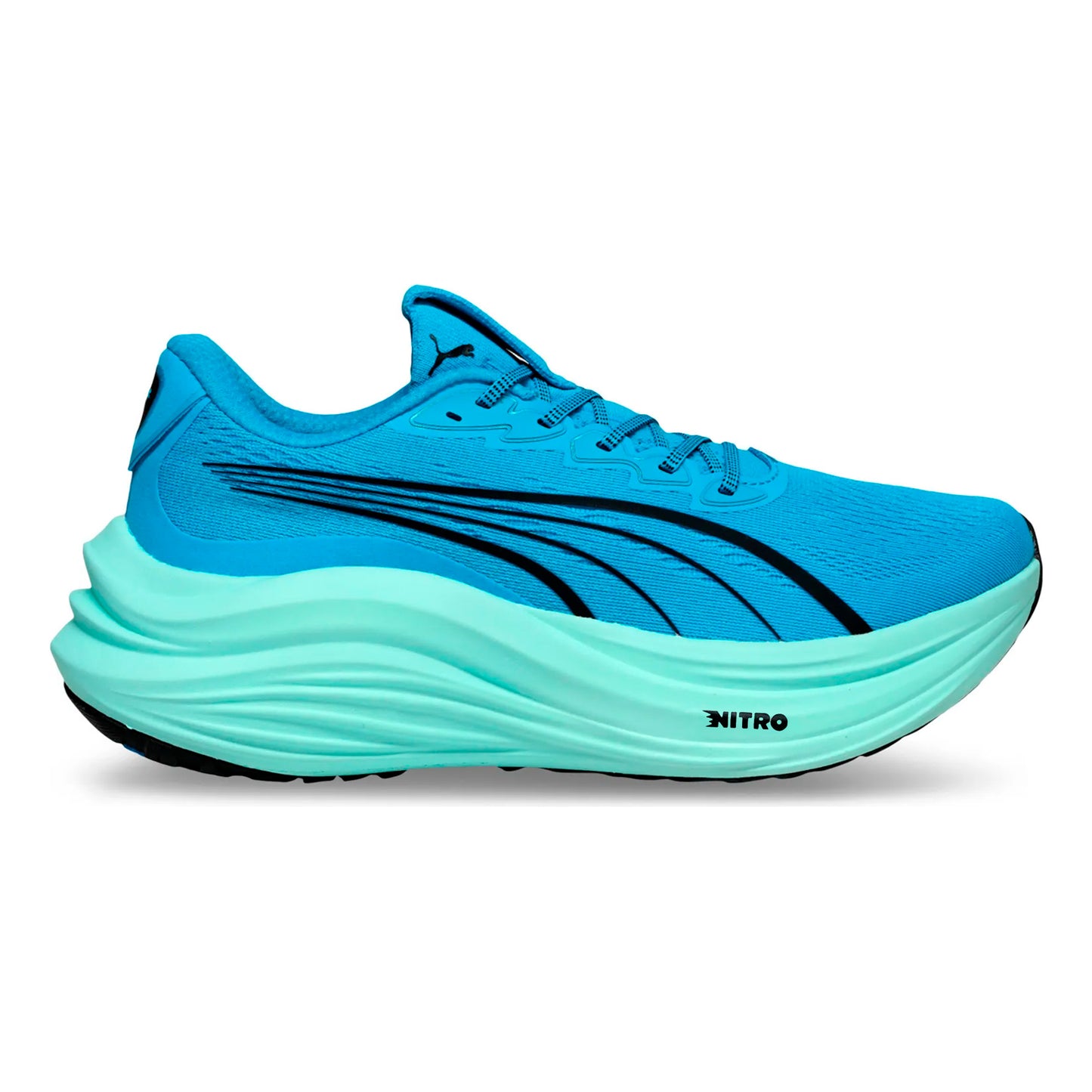 Puma MagMax Nitro Neutralschuh Herren - blau, mint