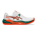Gel-Challenger 15 Padelschuh Herren - weiß, dunkelgrün