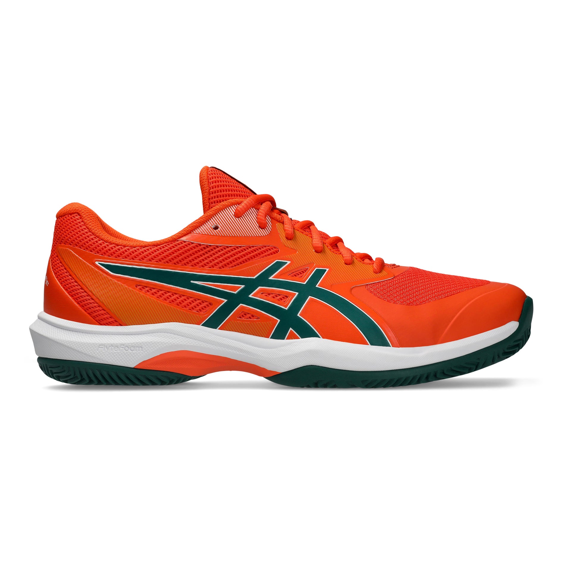 ASICS Game FF Padelschuh Herren - neonorange, dunkelgrün