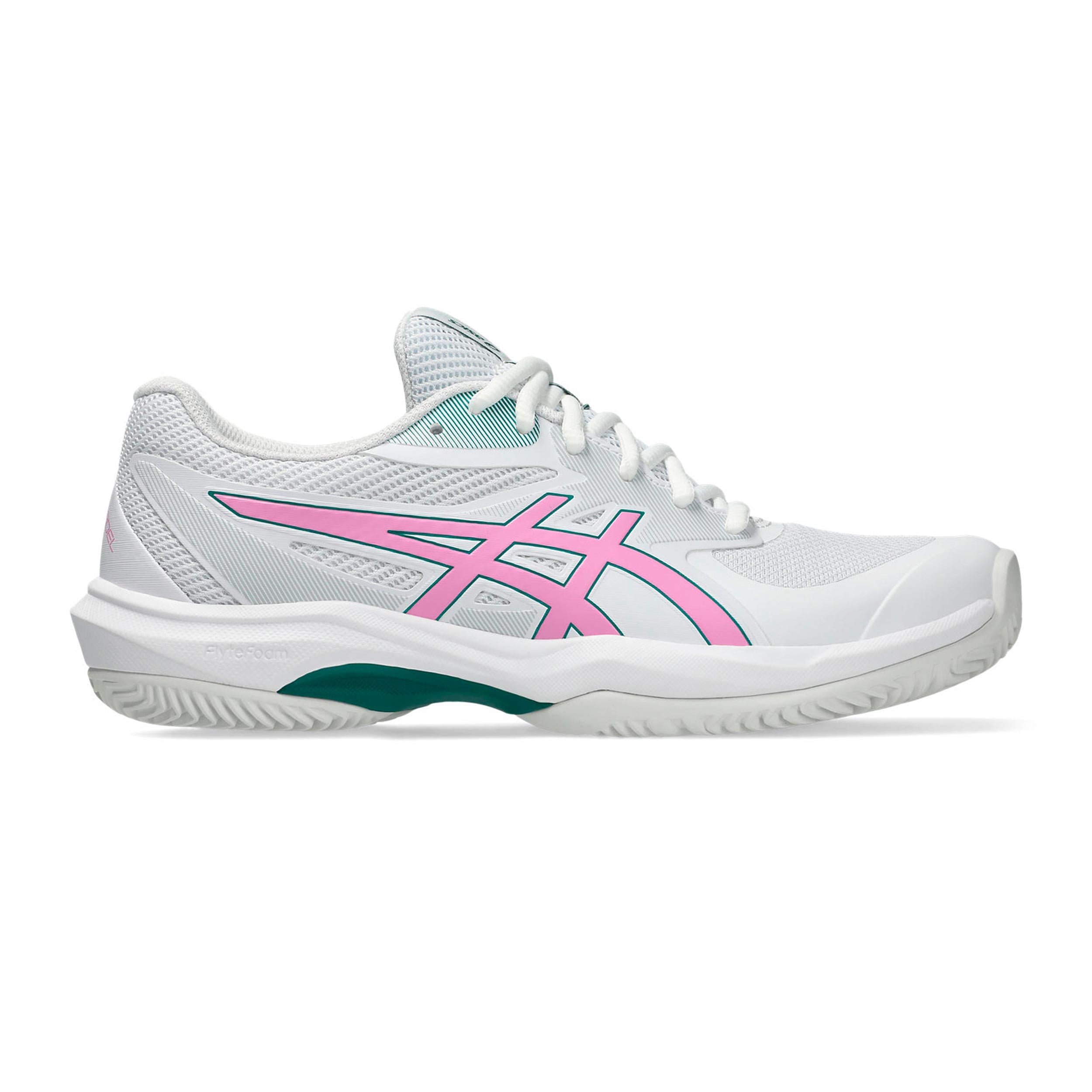 ASICS Game FF Padelschuh Damen - weiß, rosa