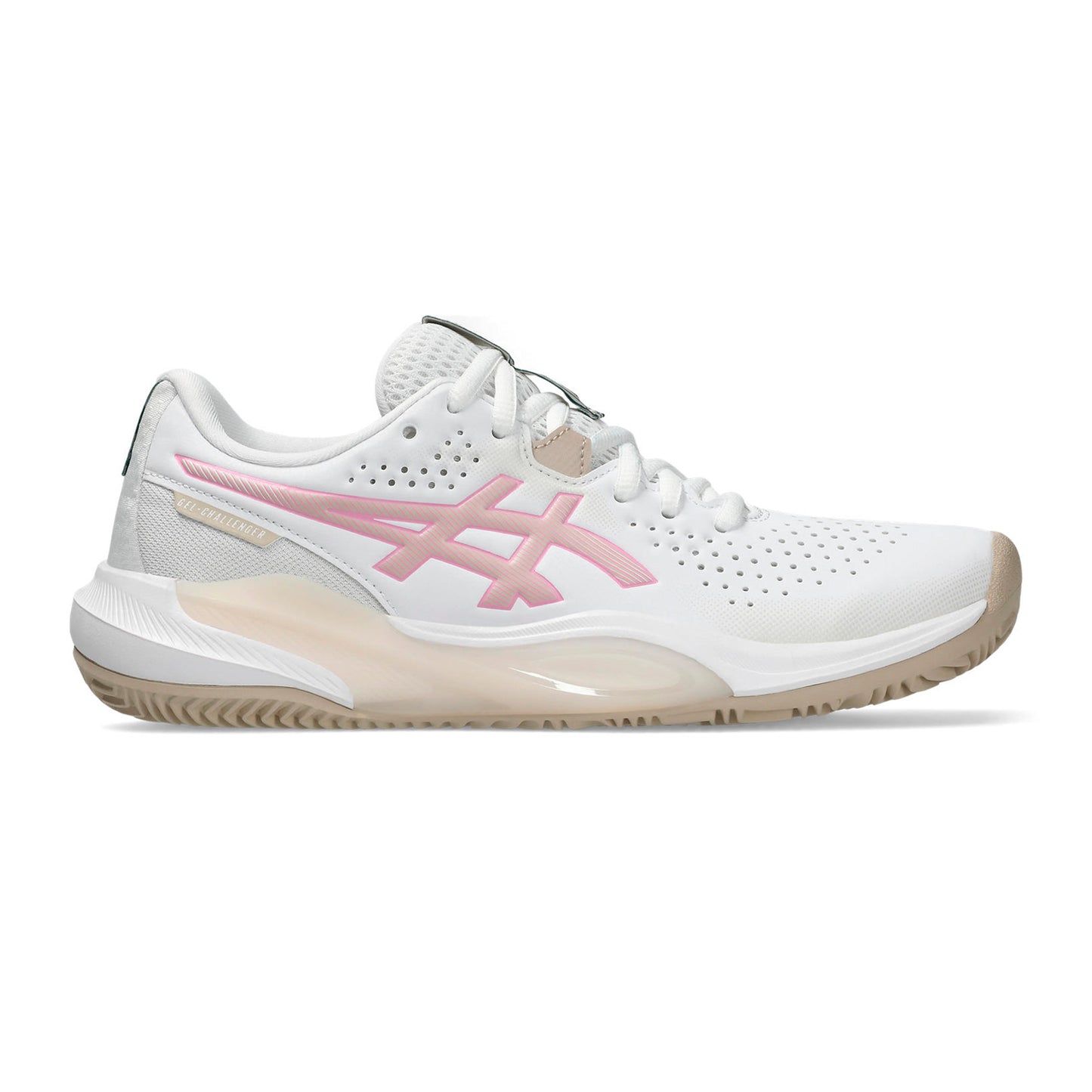 ASICS Gel-Challenger 15 Padelschuh Damen - weiß, rosa