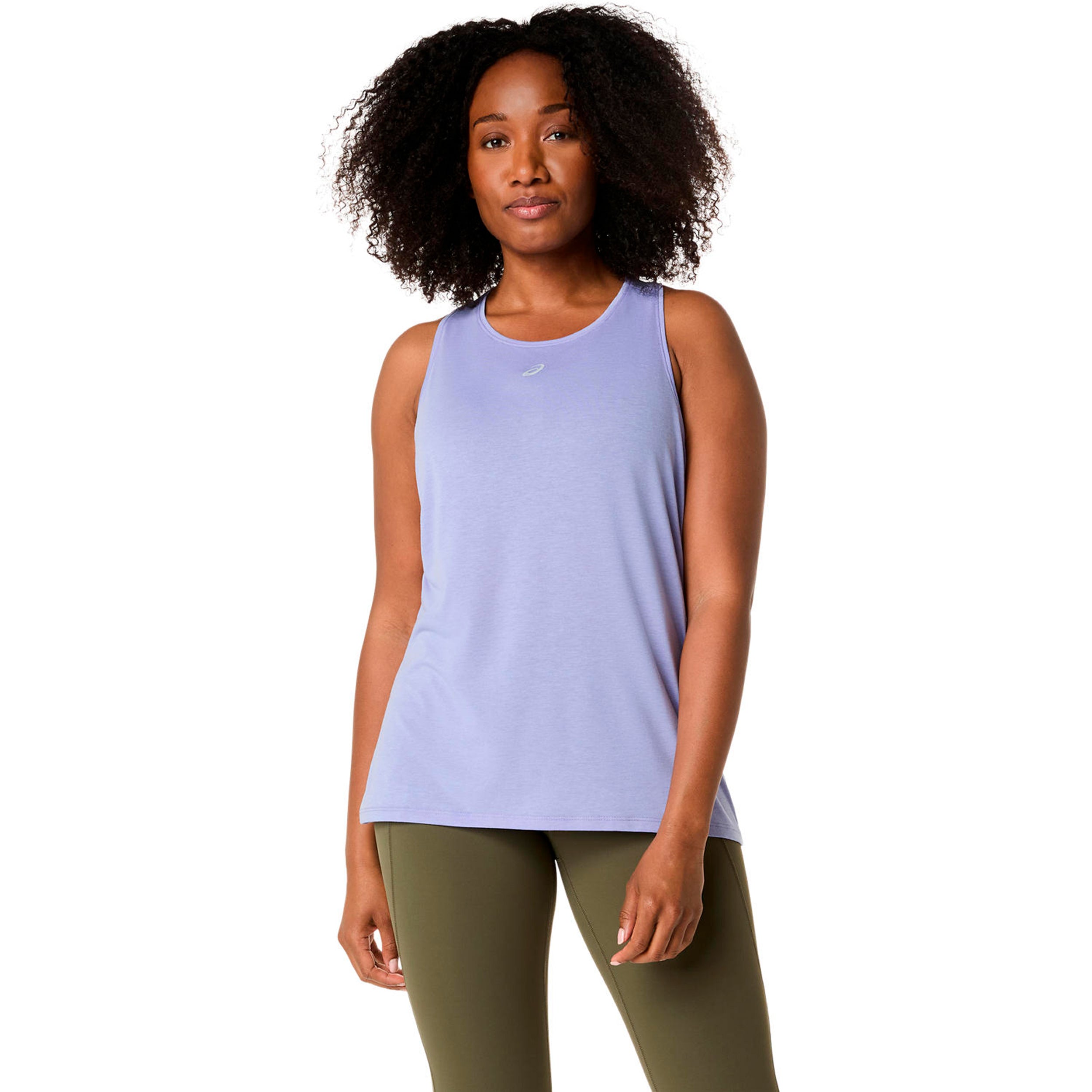 ASICS Nagino Run Adjustable Laufshirt Damen-flieder