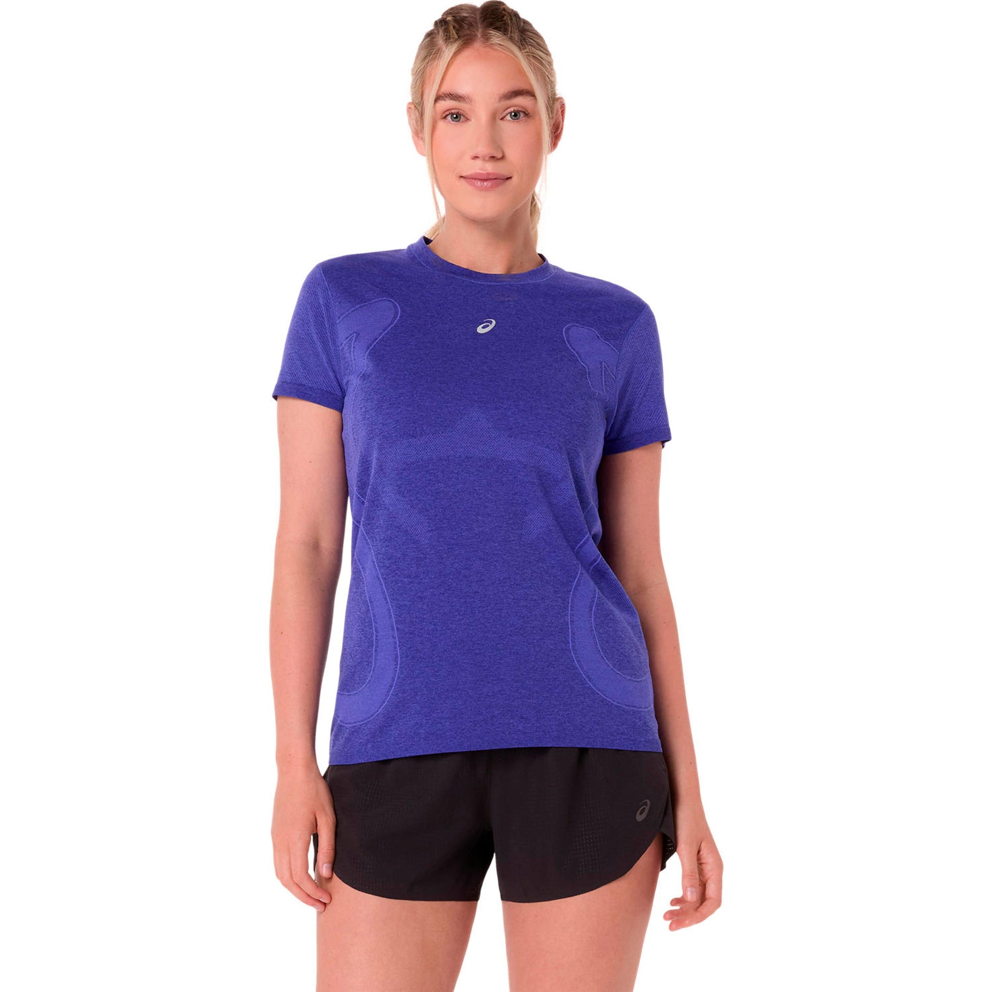 ASICS Road Seamless  Laufshirt Damen - blau, lila