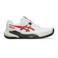 Gel-Challenger 15 Sandplatzschuh Herren - weiß, rot