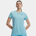 Tech Twist T-Shirt Damen - blau, nachtblau