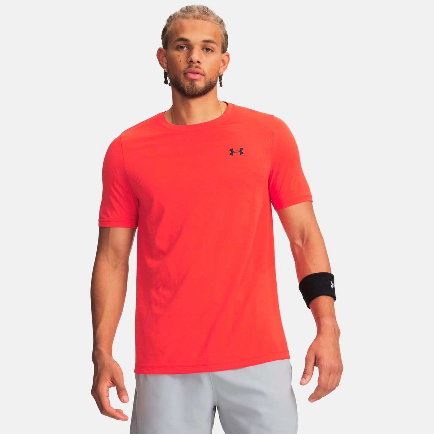 Under Armour Vanish Seamless T-Shirt Herren-rot, schwarz