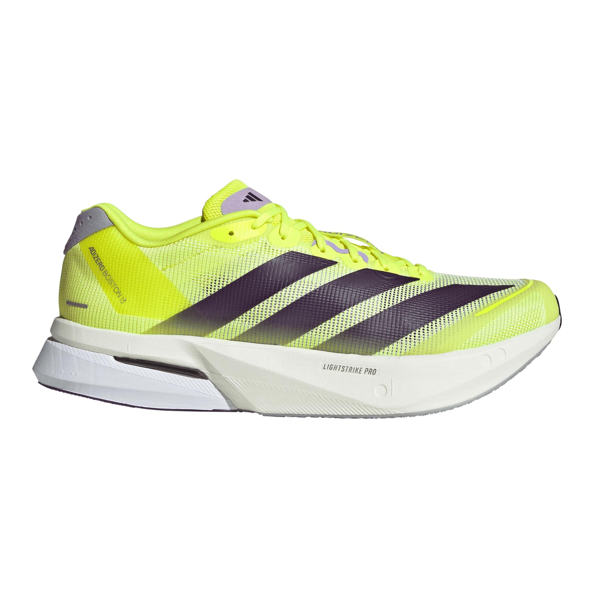 adidas adizero Boston 13 Wettkampfschuh Herren - gelb, lila