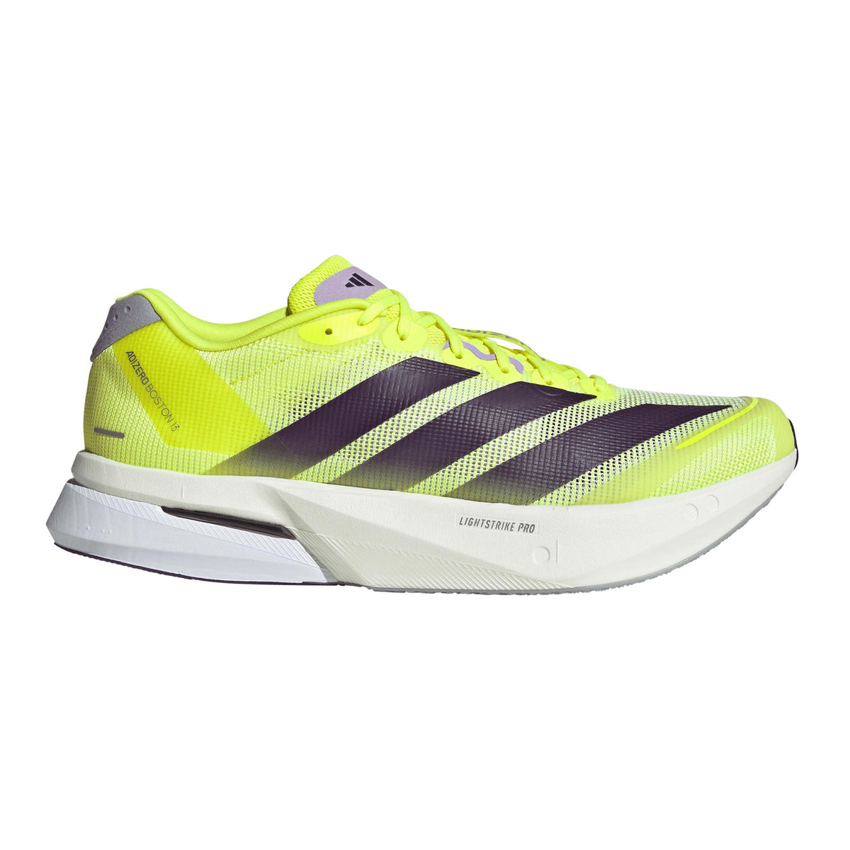 adidas adizero Boston 13 Wettkampfschuh Herren - gelb, lila