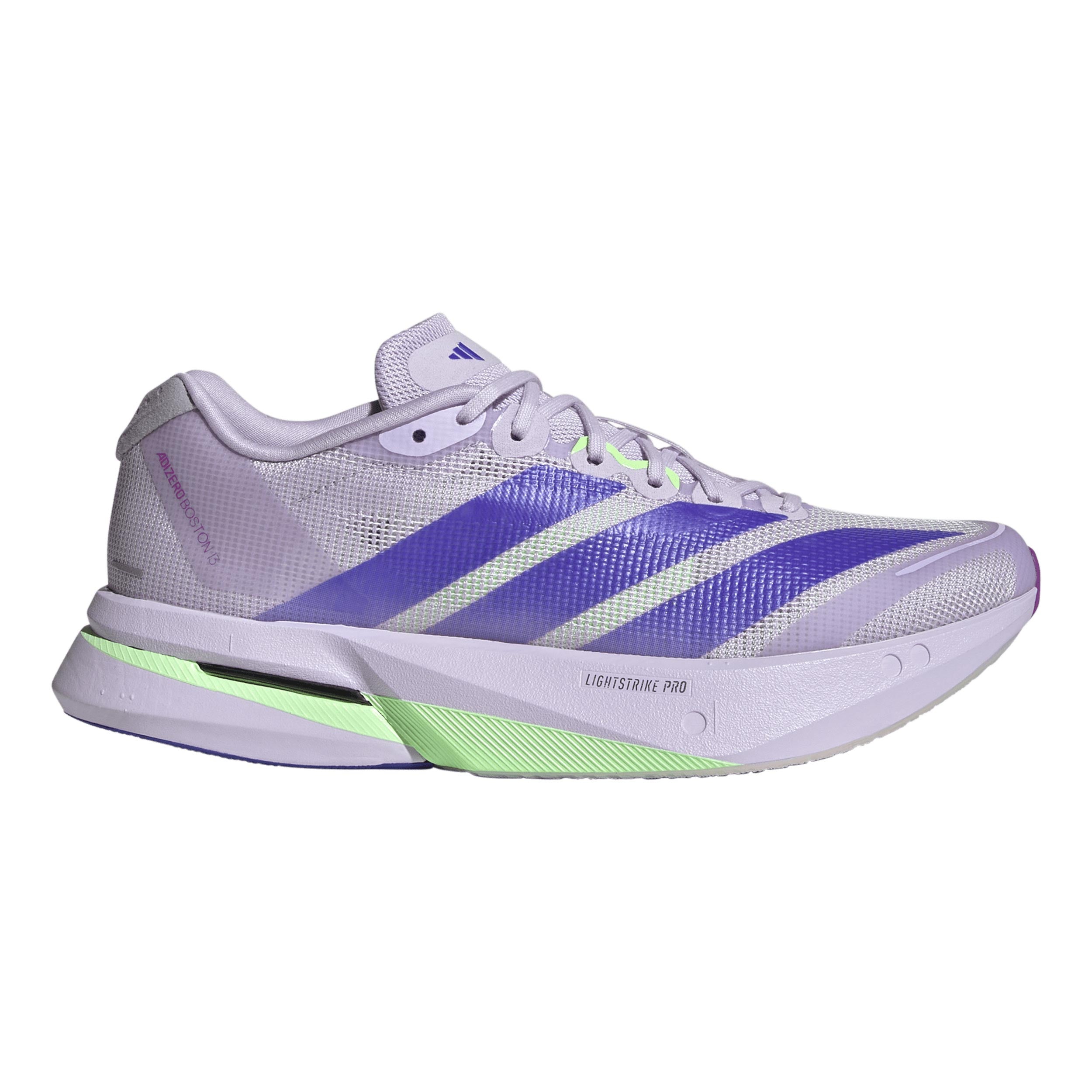 adidas adizero Boston 13 Wettkampfschuh Damen - flieder, blau