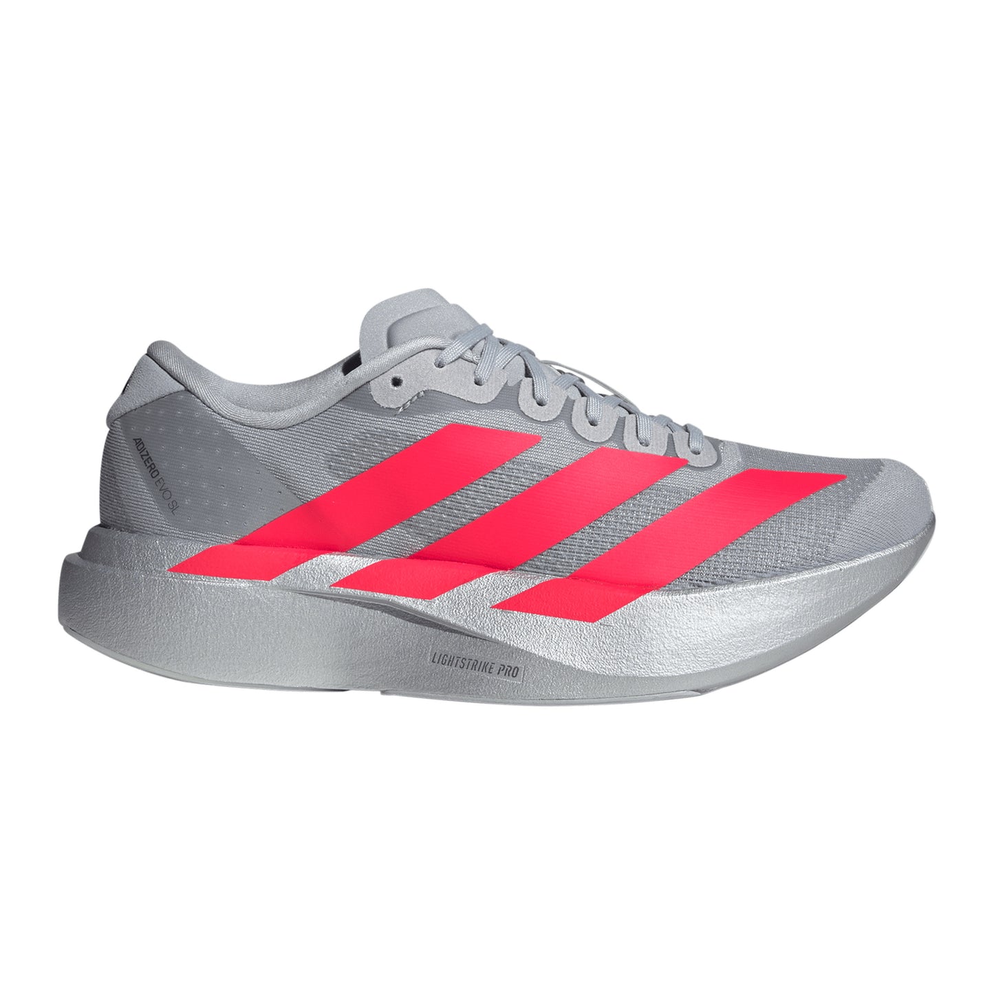 adidas adizero Evo SL Wettkampfschuh Damen - grau, rot