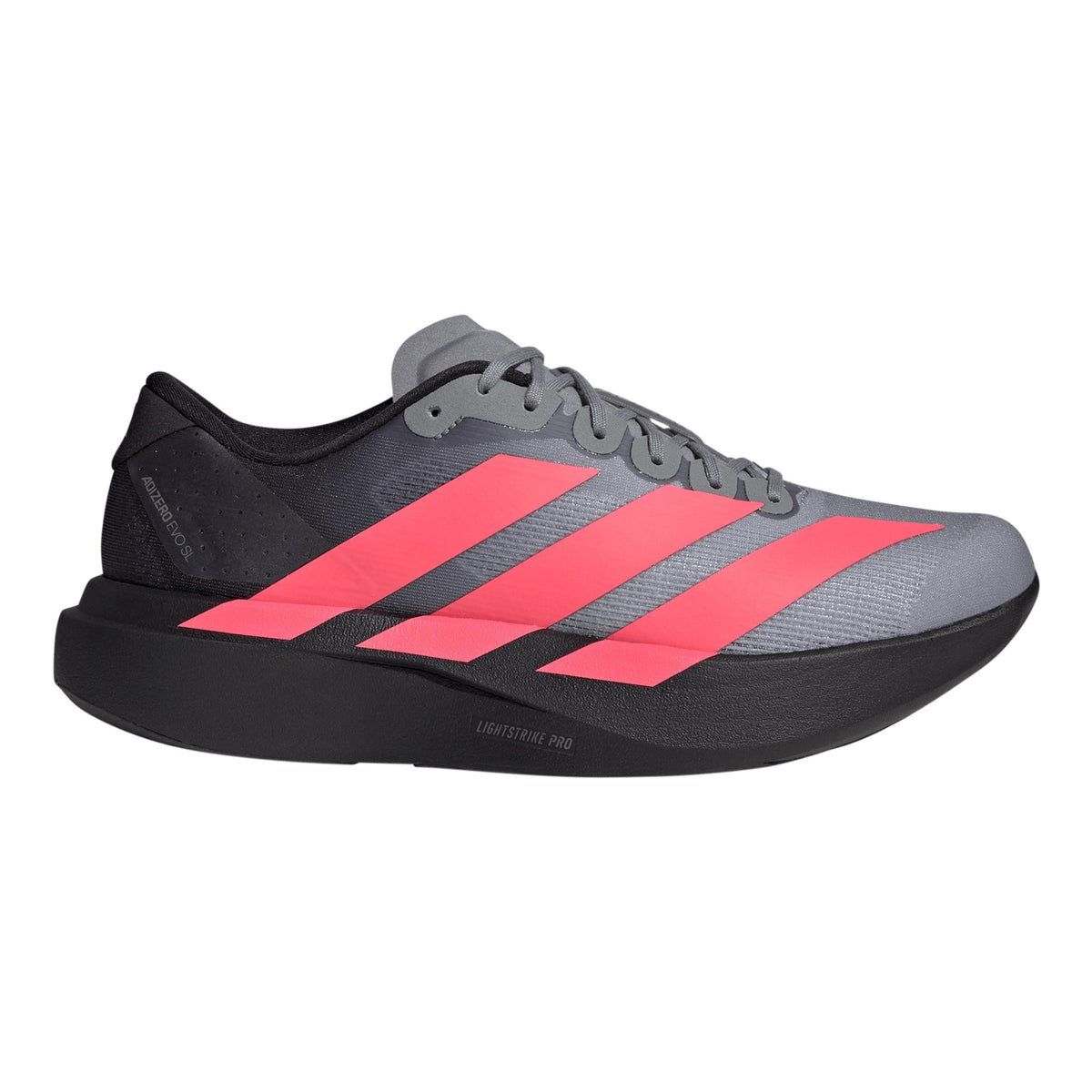adidas adizero Evo SL Wettkampfschuh Herren - dunkelgrau, rot