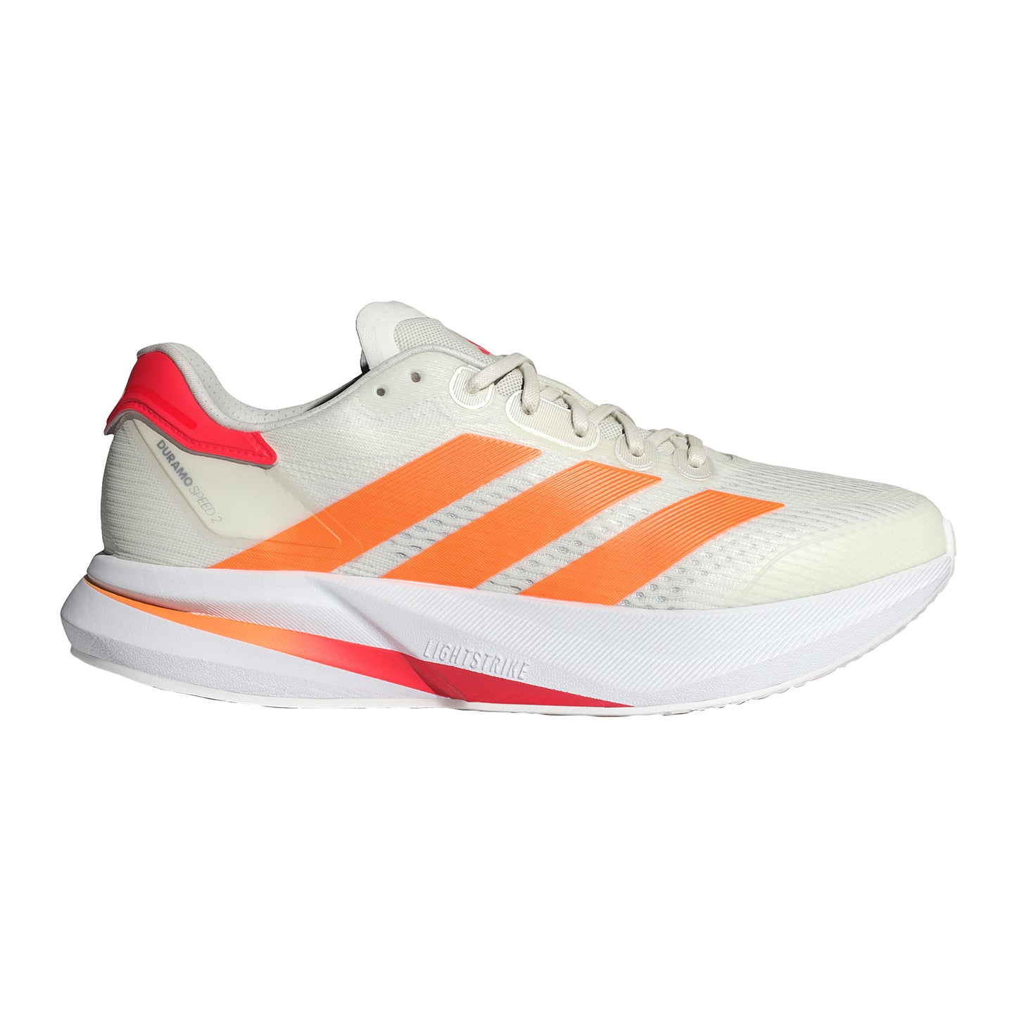 adidas Duramo Speed 2 Neutralschuh Herren - weiß, orange