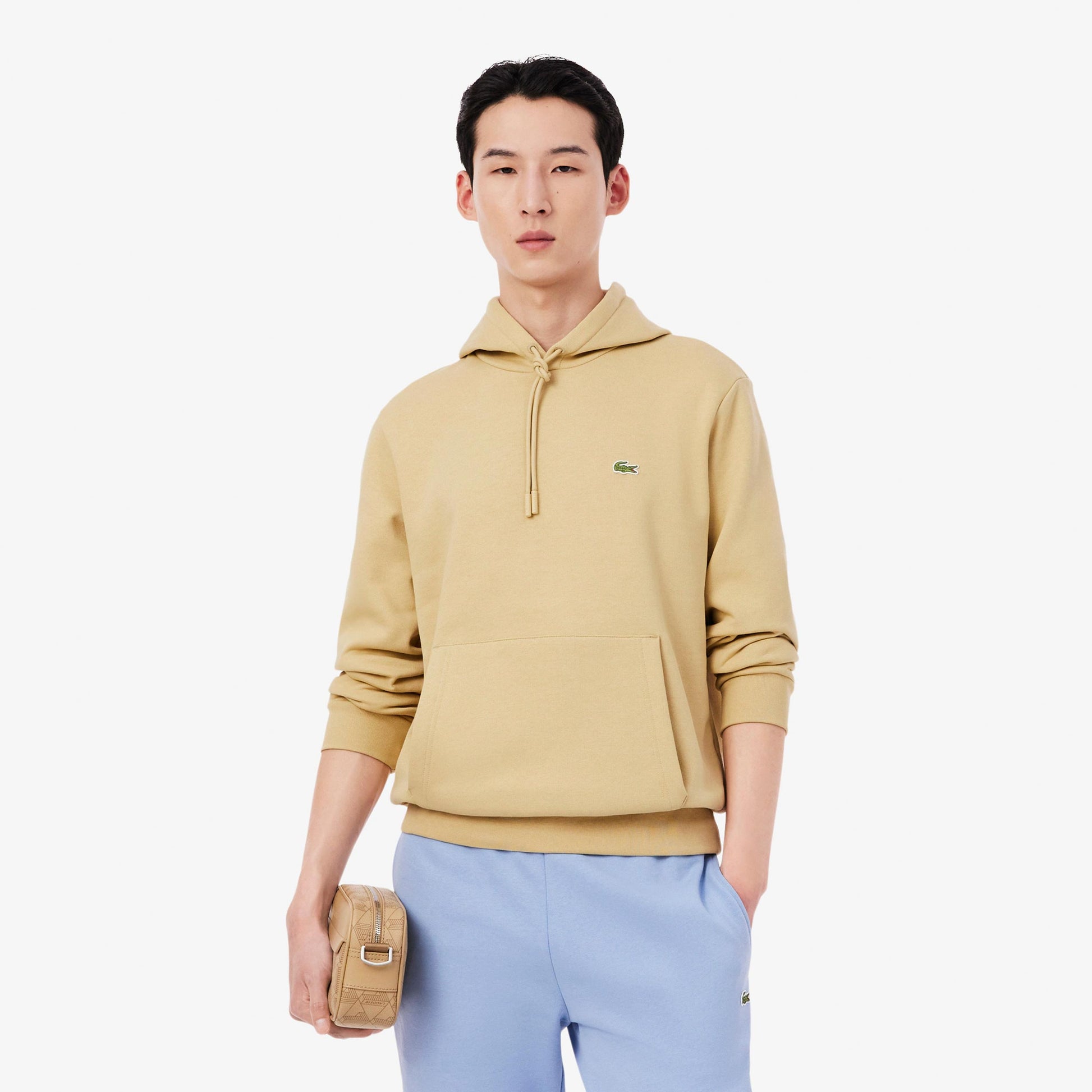 Lacoste Hoody Herren - beige, grün