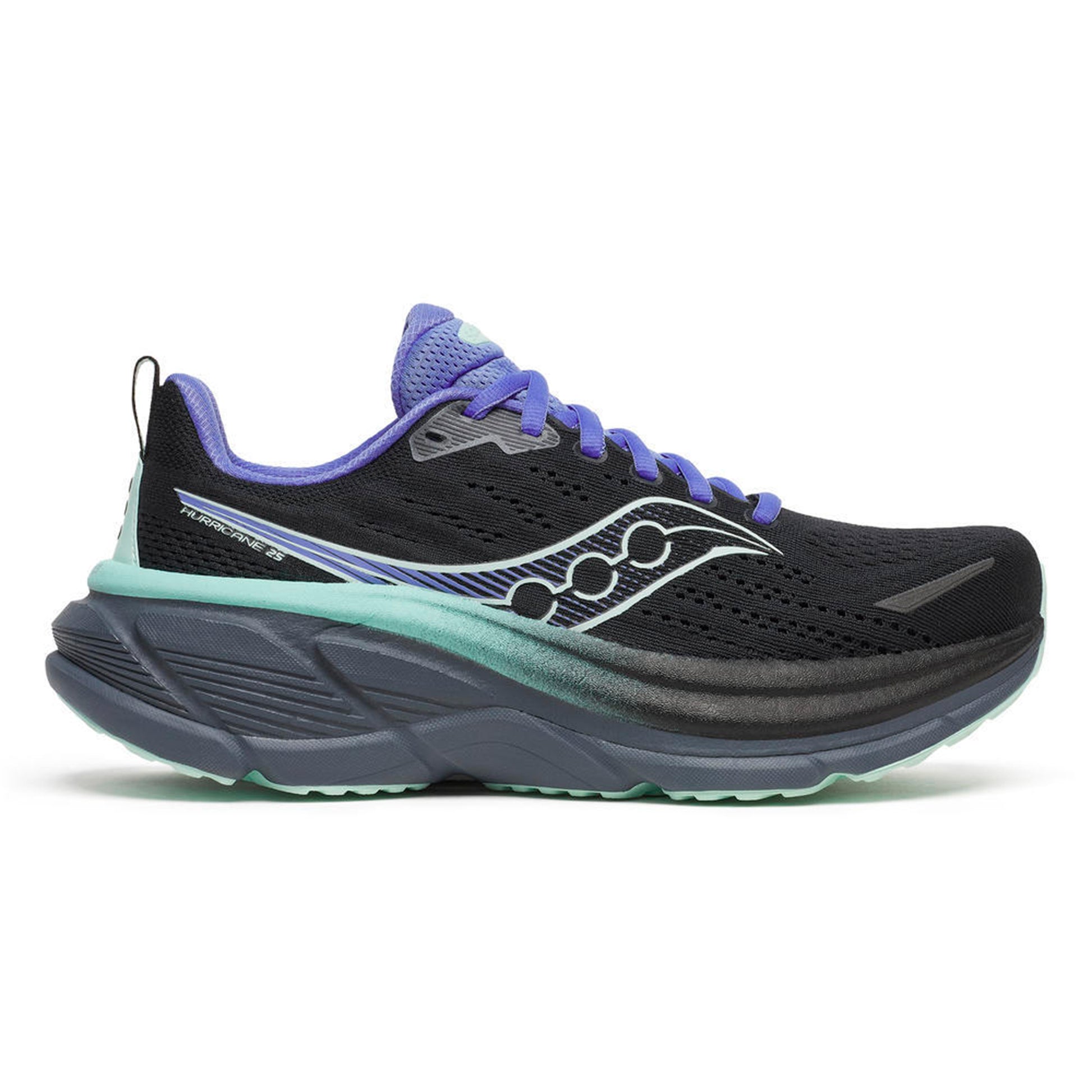 Saucony Hurricane 25 Stabilitätsschuh Damen-schwarz, mint