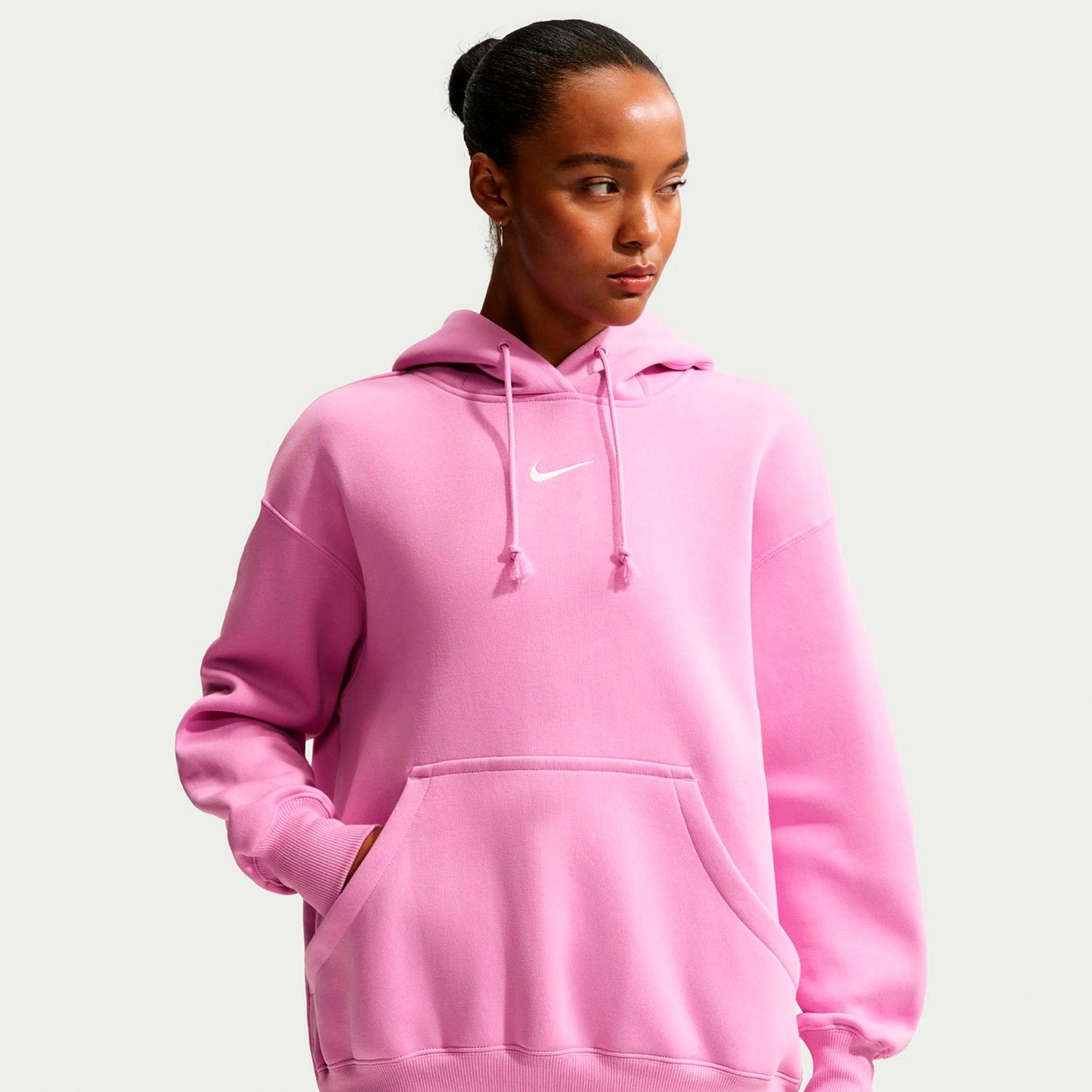 Nike Sportswear Phoenix Fleece Oversized Hoody Damen-flieder