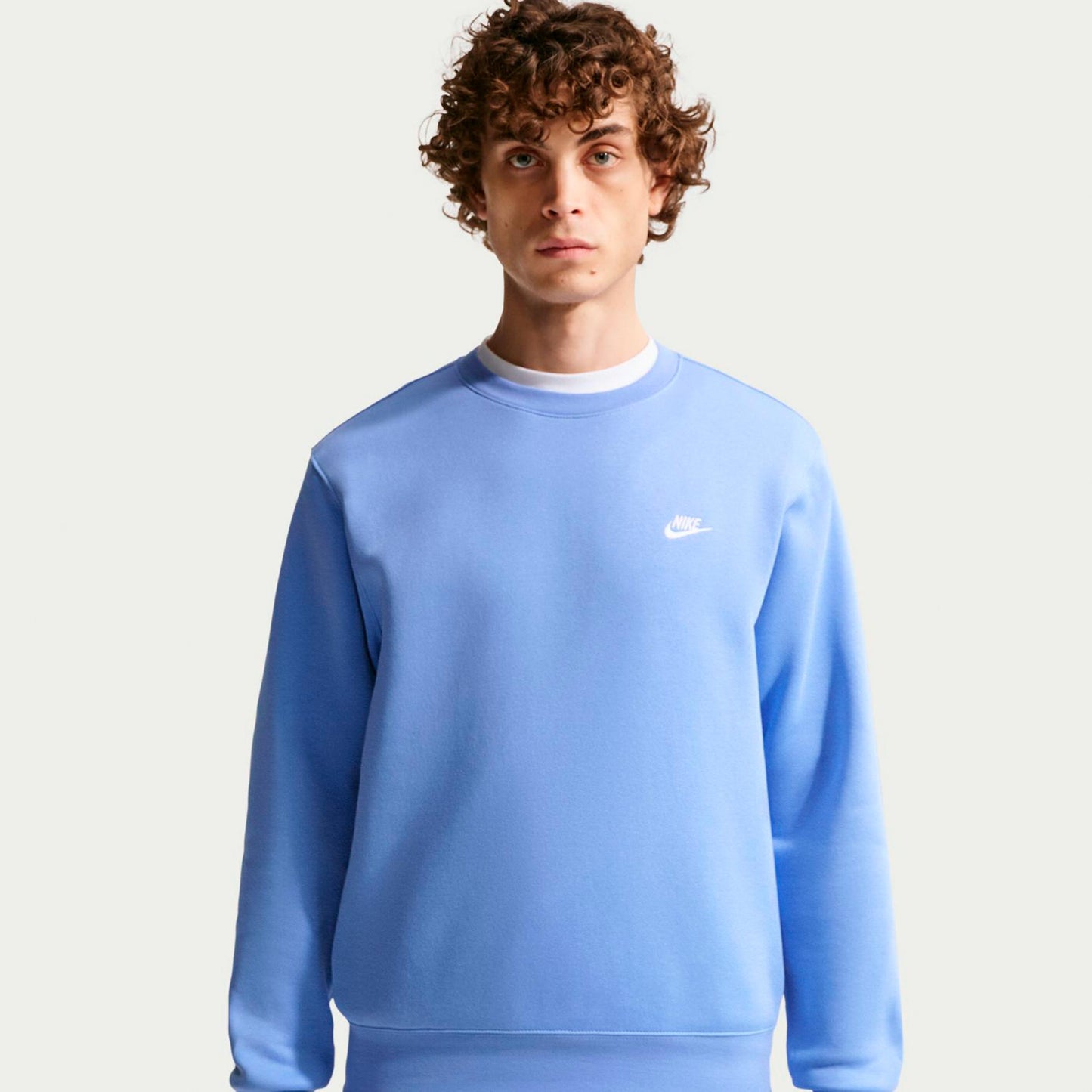 Nike Club Crew Sweatshirt Herren-hellblau