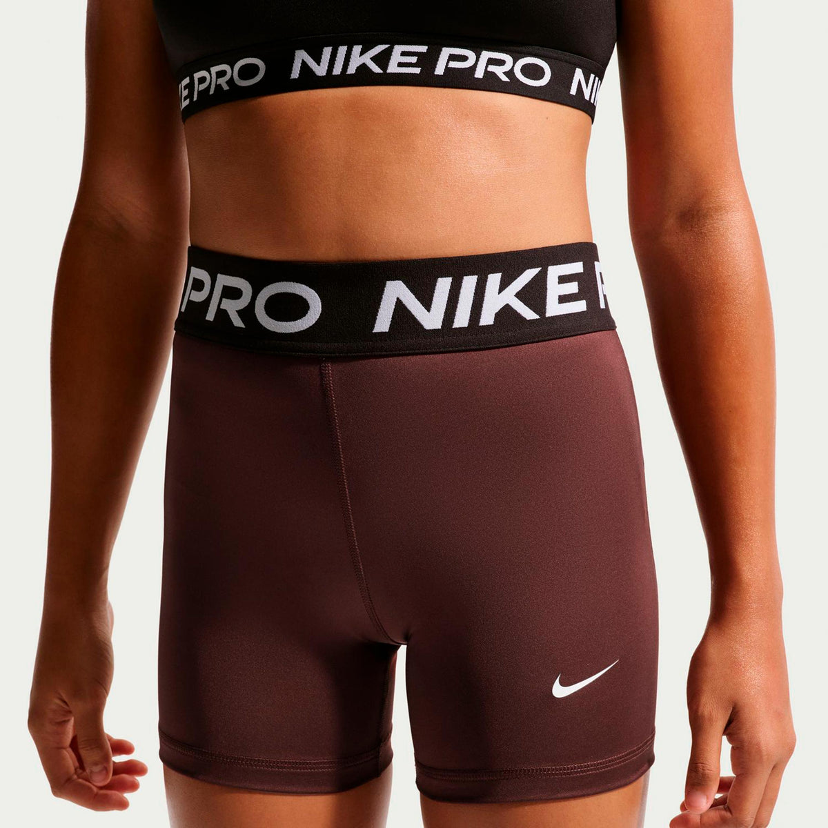 Nike Dri-Fit Big Kids 3in Ballshorts Mädchen - braun