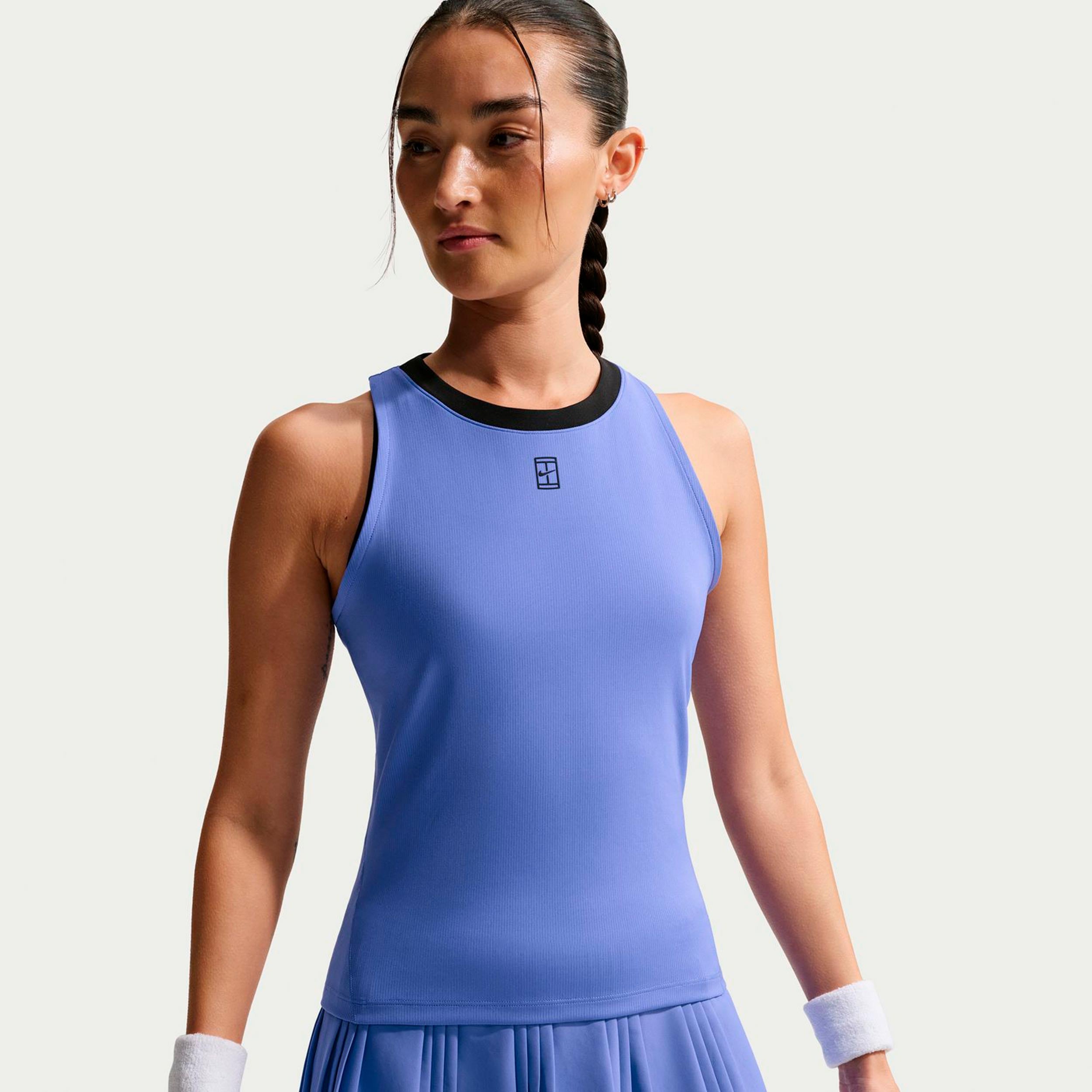 Nike Court Dri-FIT Advantage Tank-Top Damen-blau