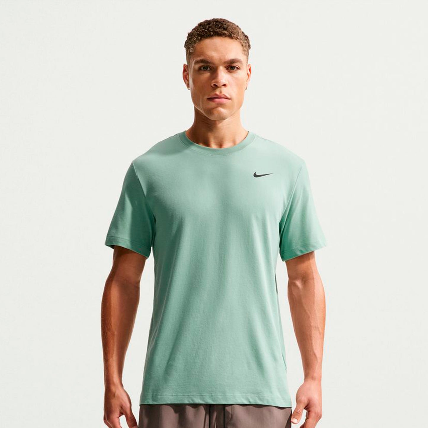 Nike Dri-Fit  T-Shirt Herren - graugrün, schwarz