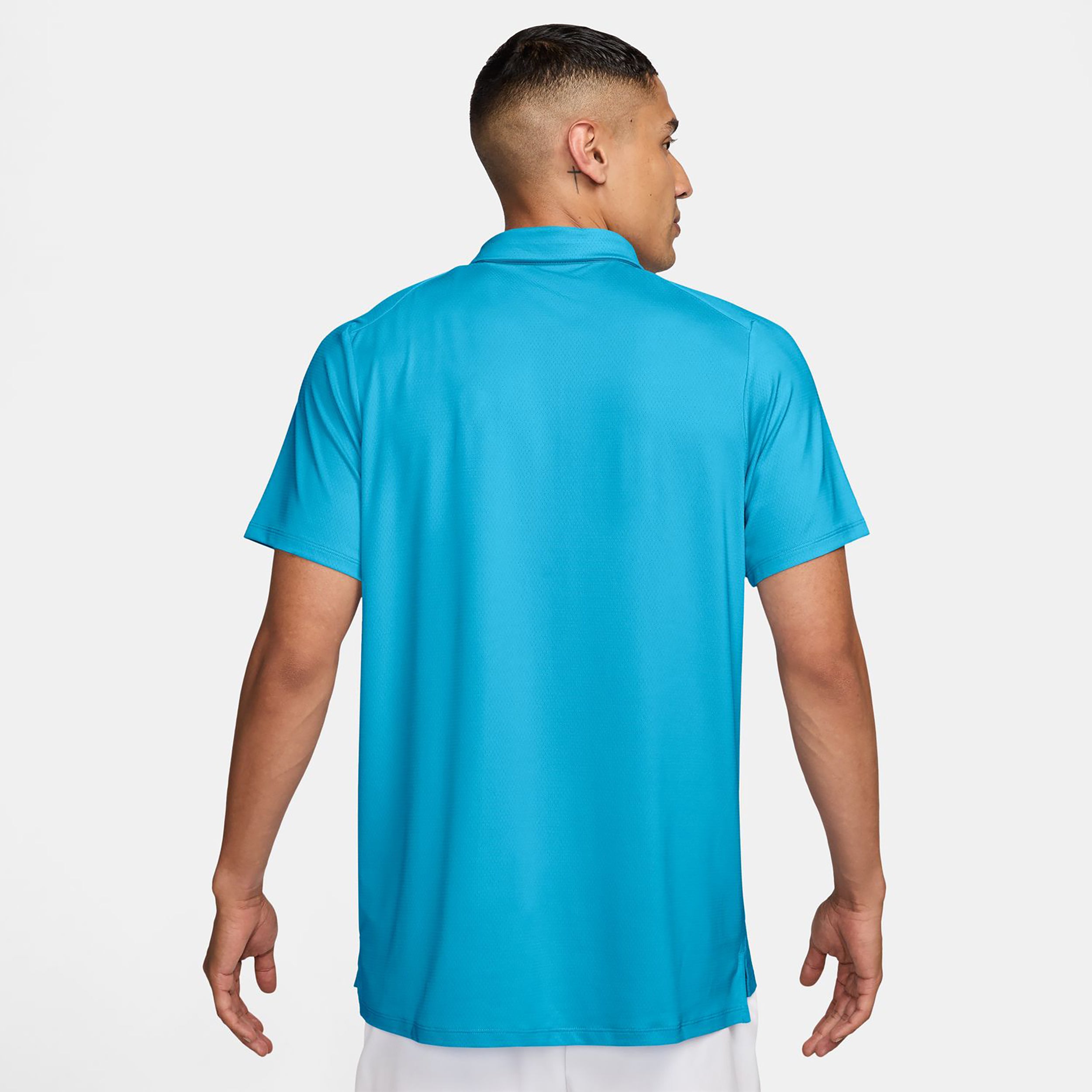 NIKECOURT DRI-FIT ADV ポロシャツ メンズ L Court Dri-FIT Advantage Polo Herren - hellblau, schwarz | Tennis-Point
