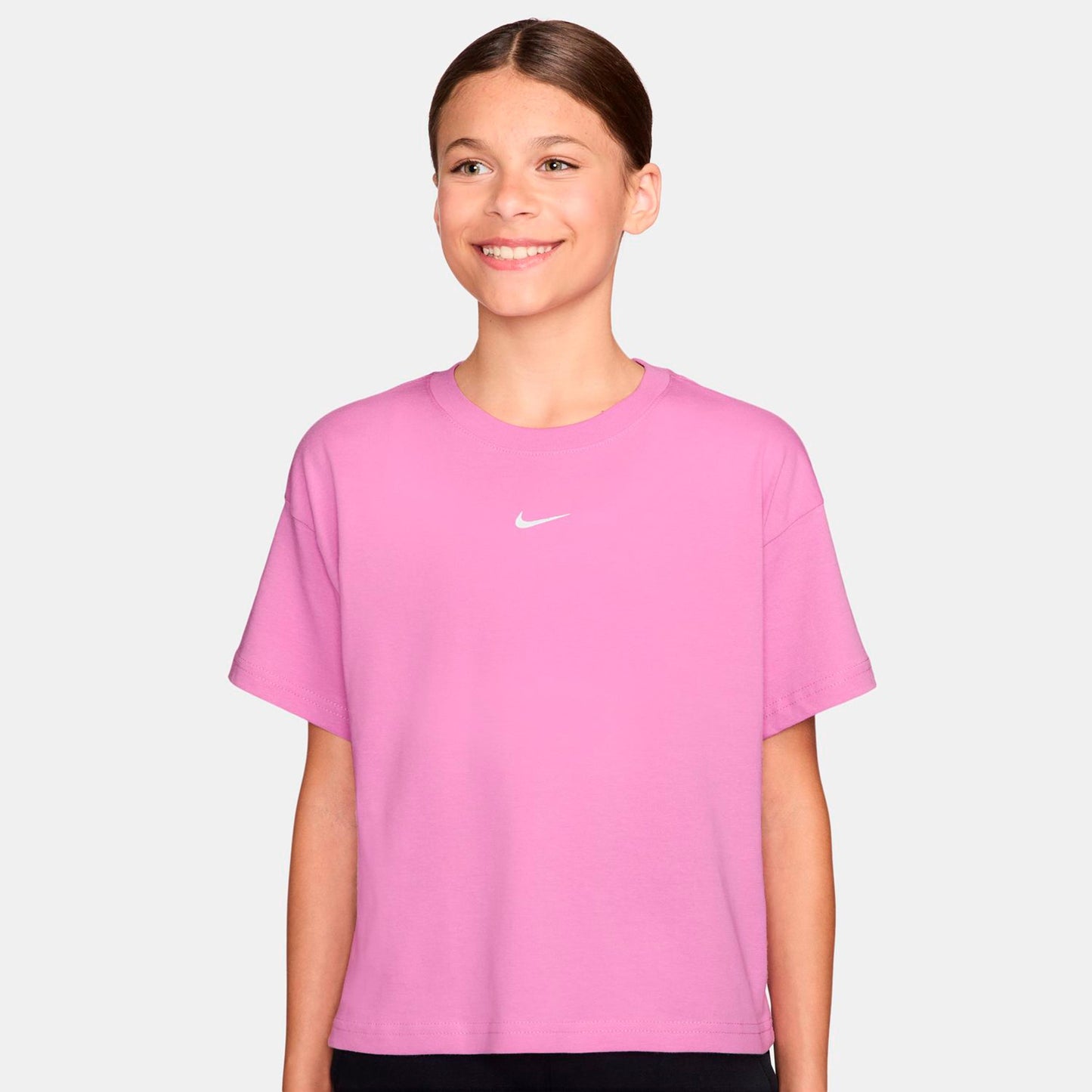 Nike Boxy Essential T-Shirt Kinder-flieder