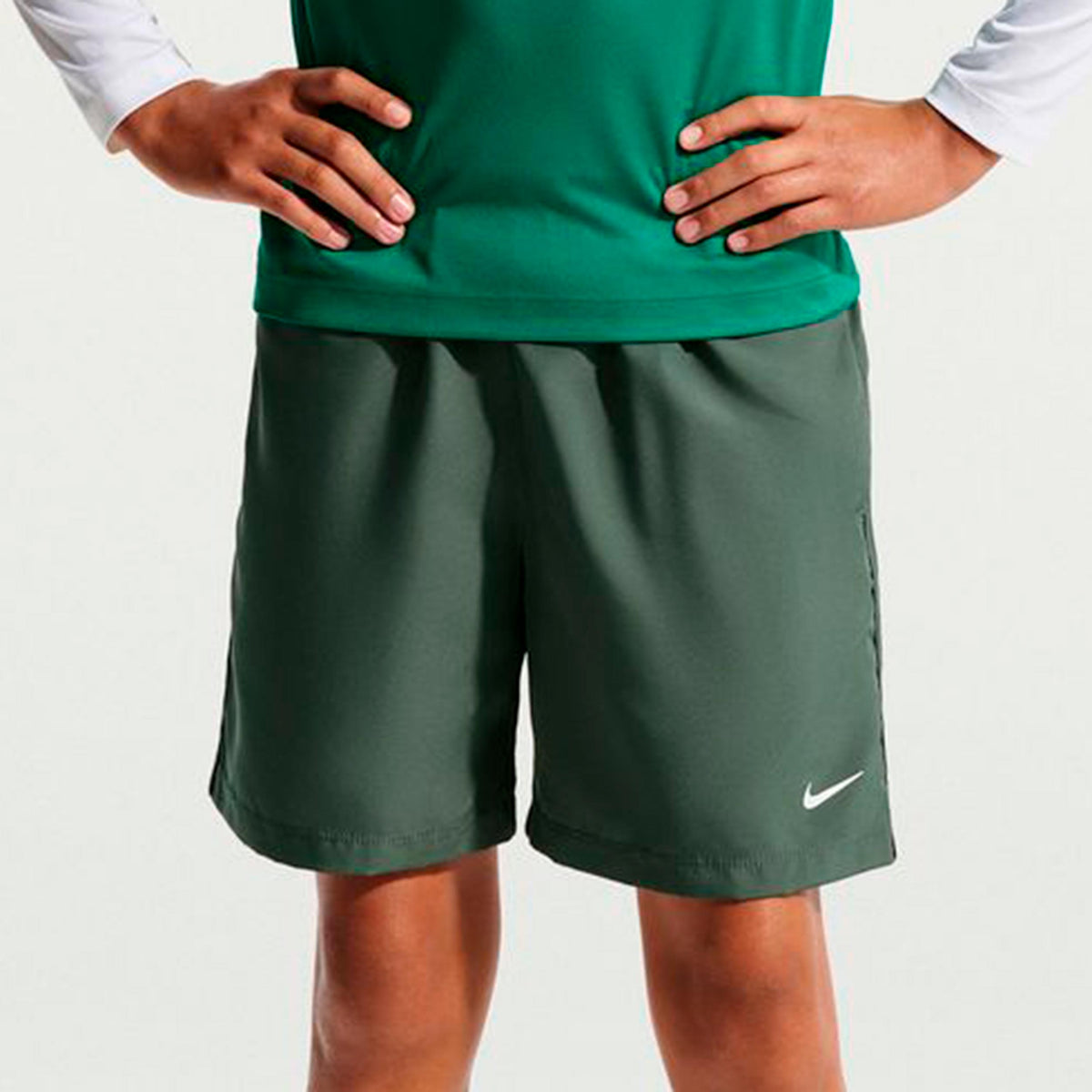 Nike Big Shorts Jungen - dunkelgrau